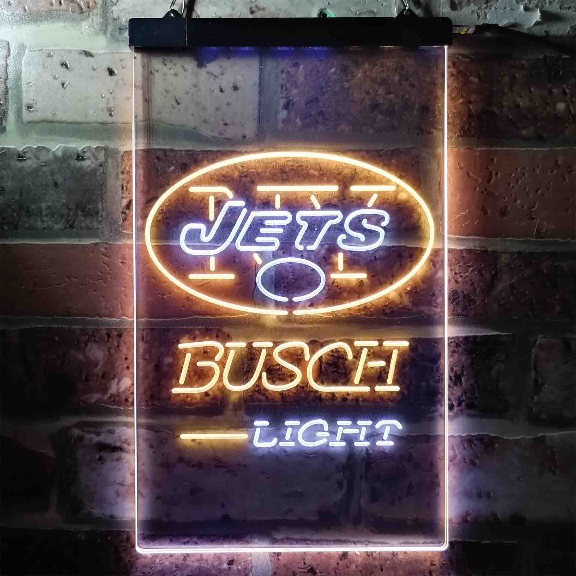 Busch Light New York Jet Neon-Like LED Sign