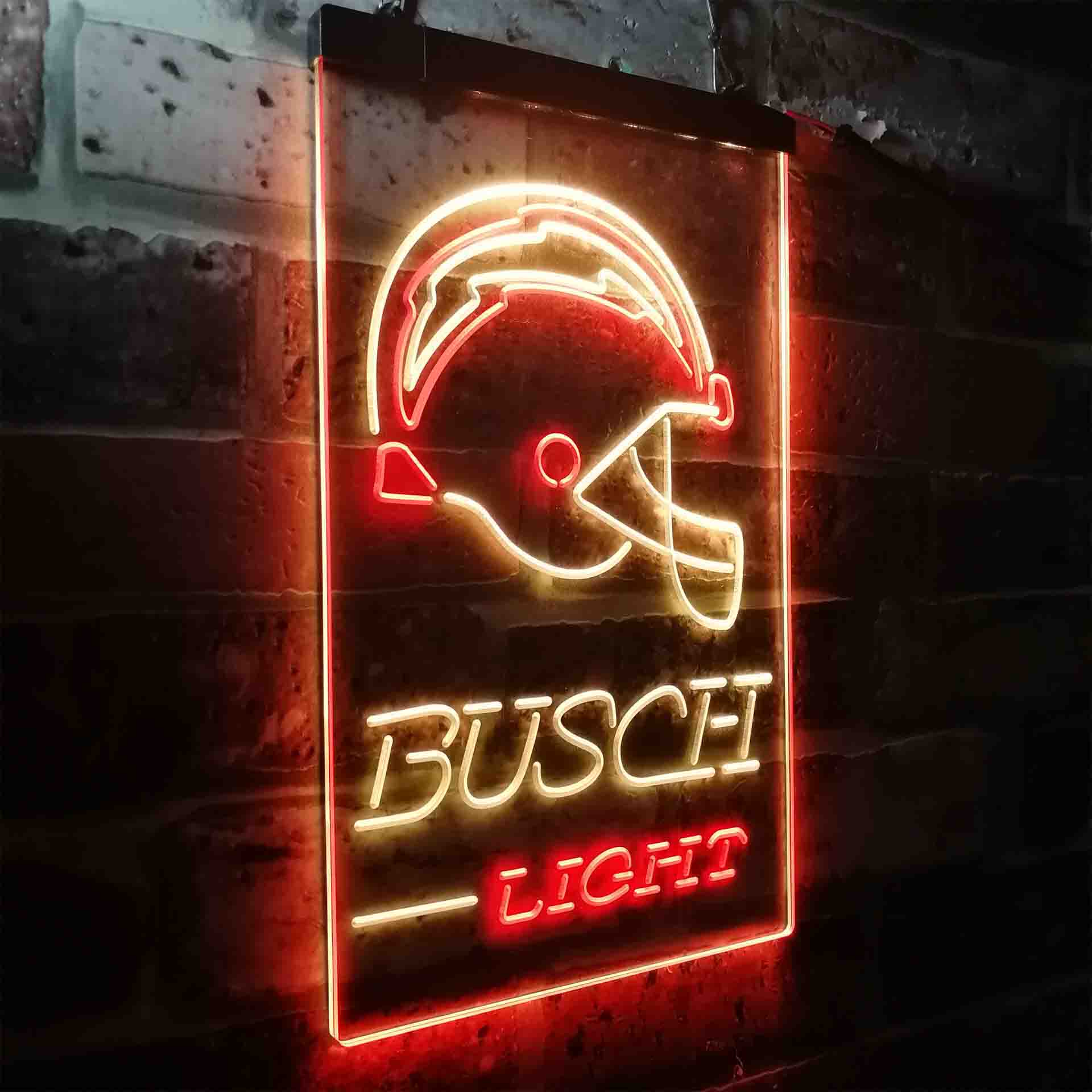 Busch Light San Diego Chargers Neon-Like LED Sign