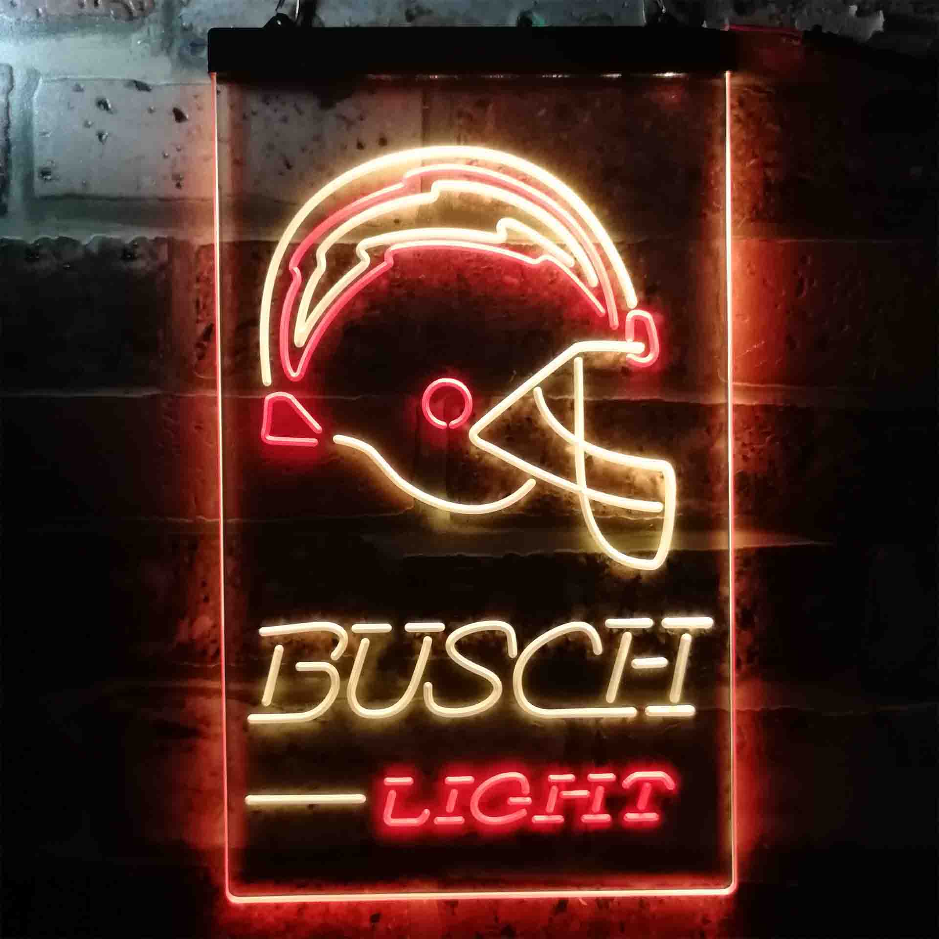 Busch Light San Diego Chargers Neon-Like LED Sign