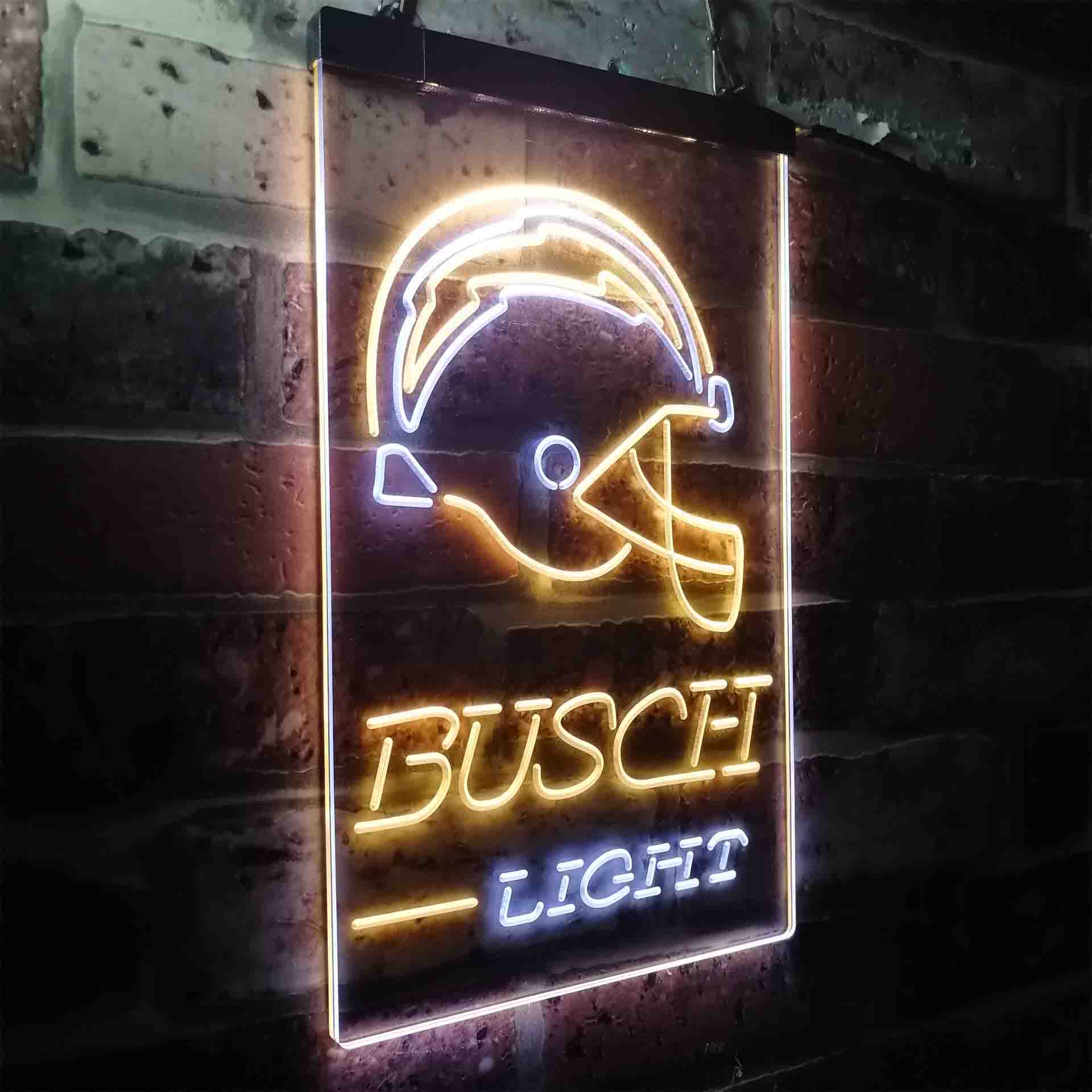 Busch Light San Diego Chargers Neon-Like LED Sign