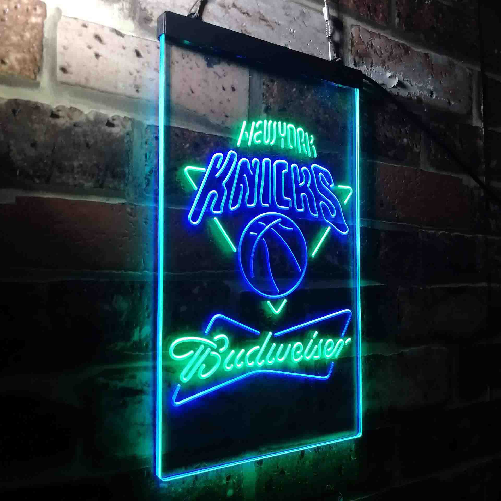 New York Knicks Budweiser Neon-Like LED Sign