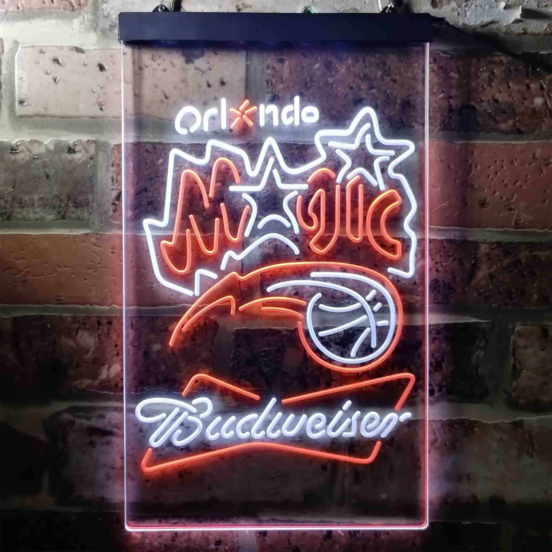 Orlando Magic Budweiser Neon-Like LED Sign