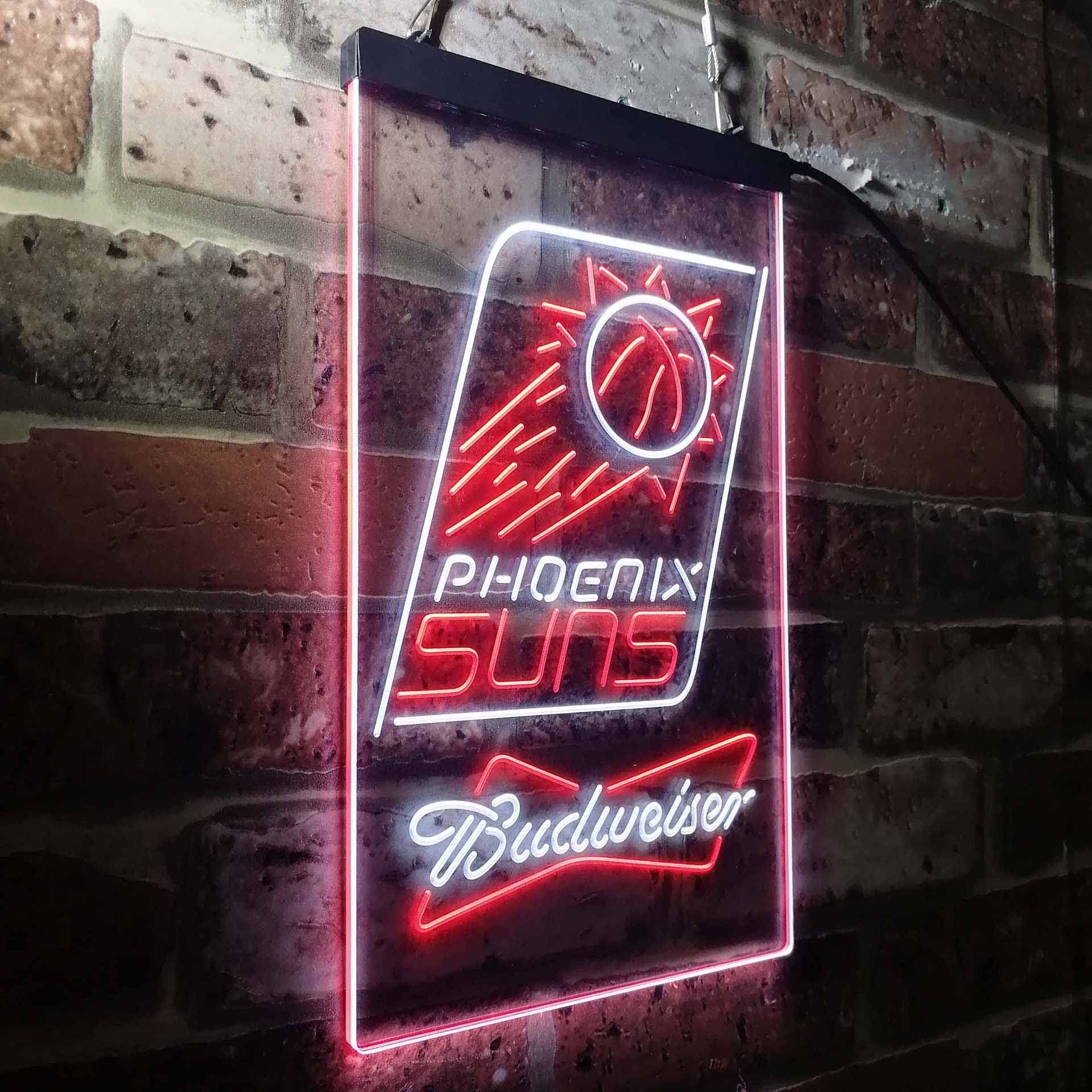 Phoenix Suns Budweiser Neon-Like LED Sign
