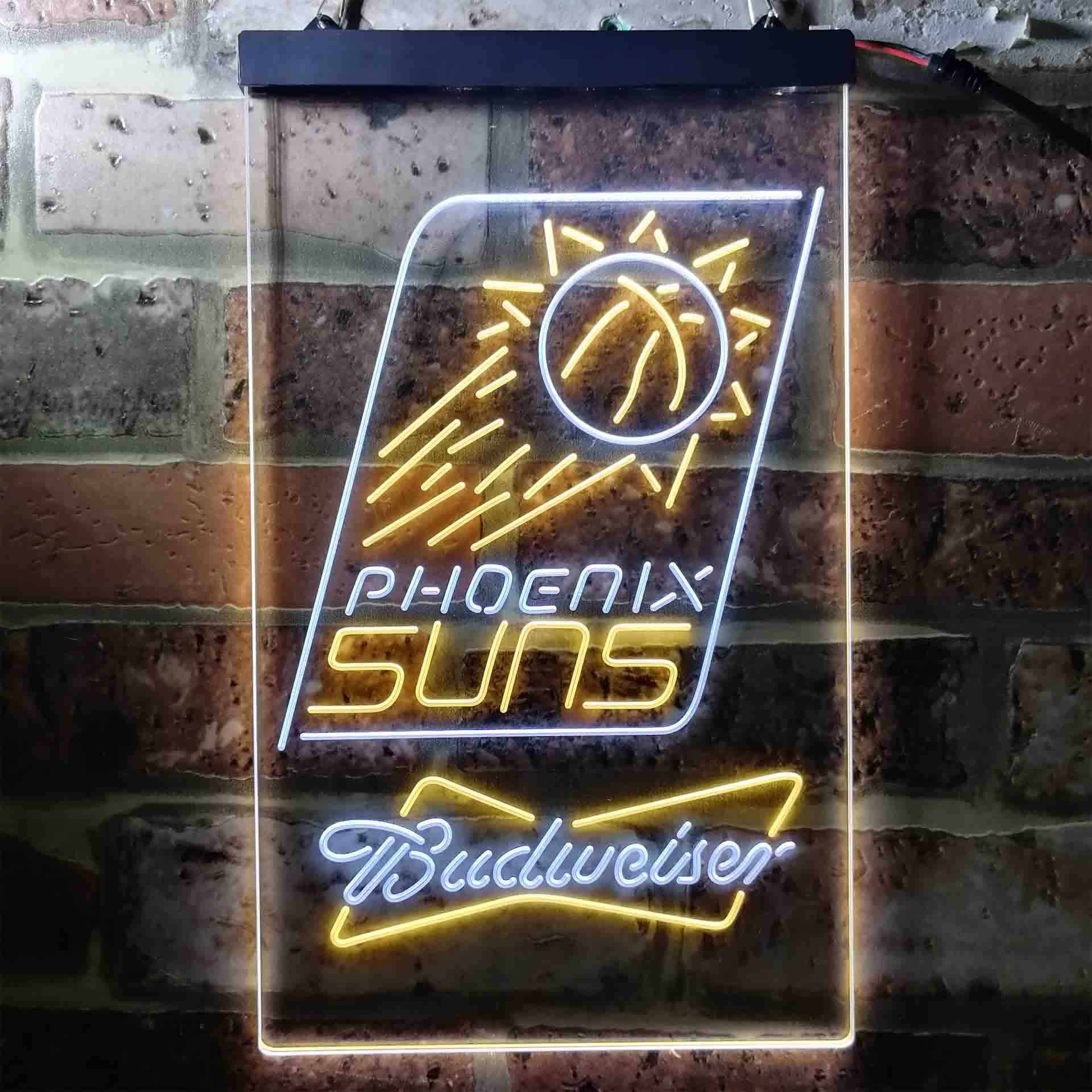 Phoenix Suns Budweiser Neon-Like LED Sign