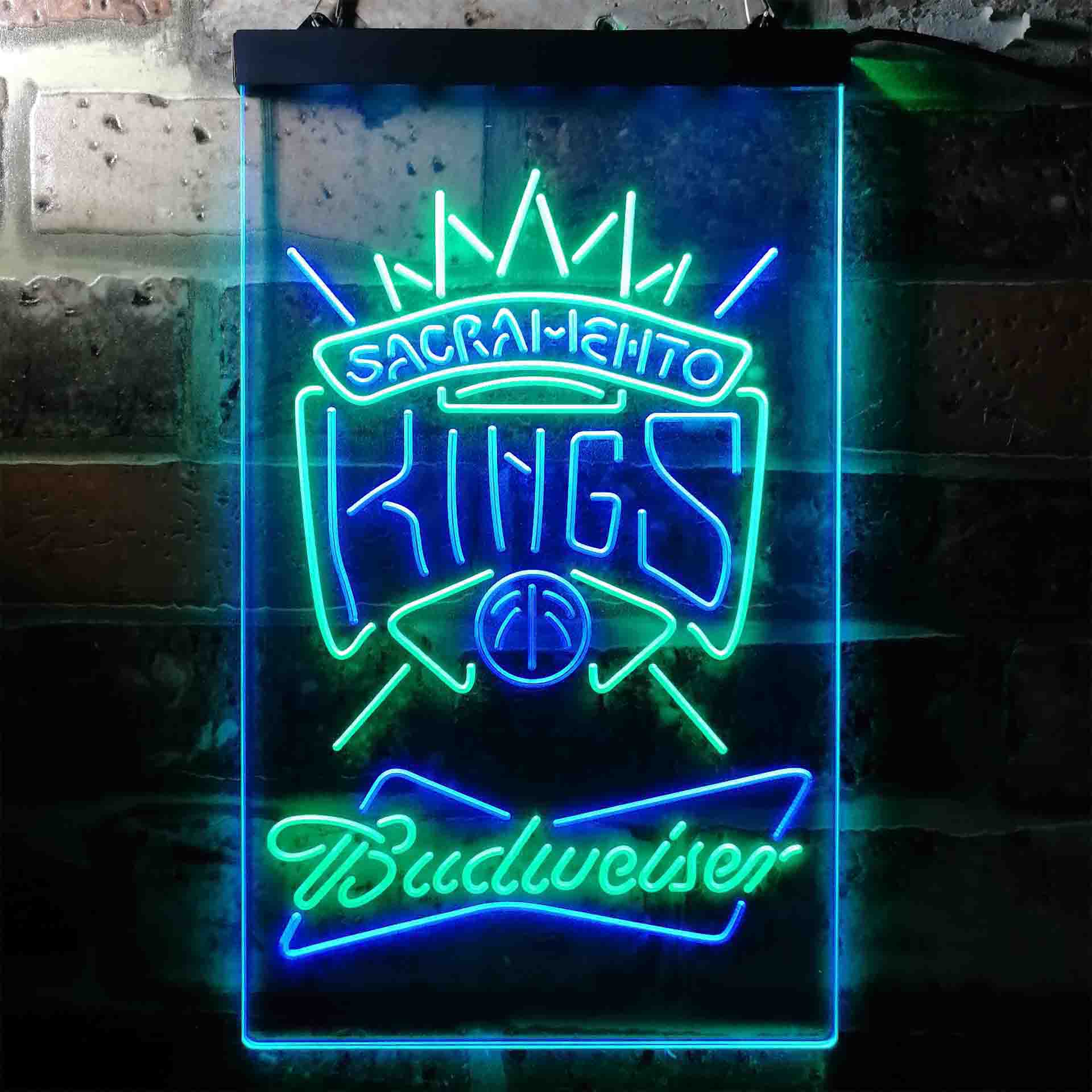 Sacramento Kings: Branded Faux Barrel Top Sign