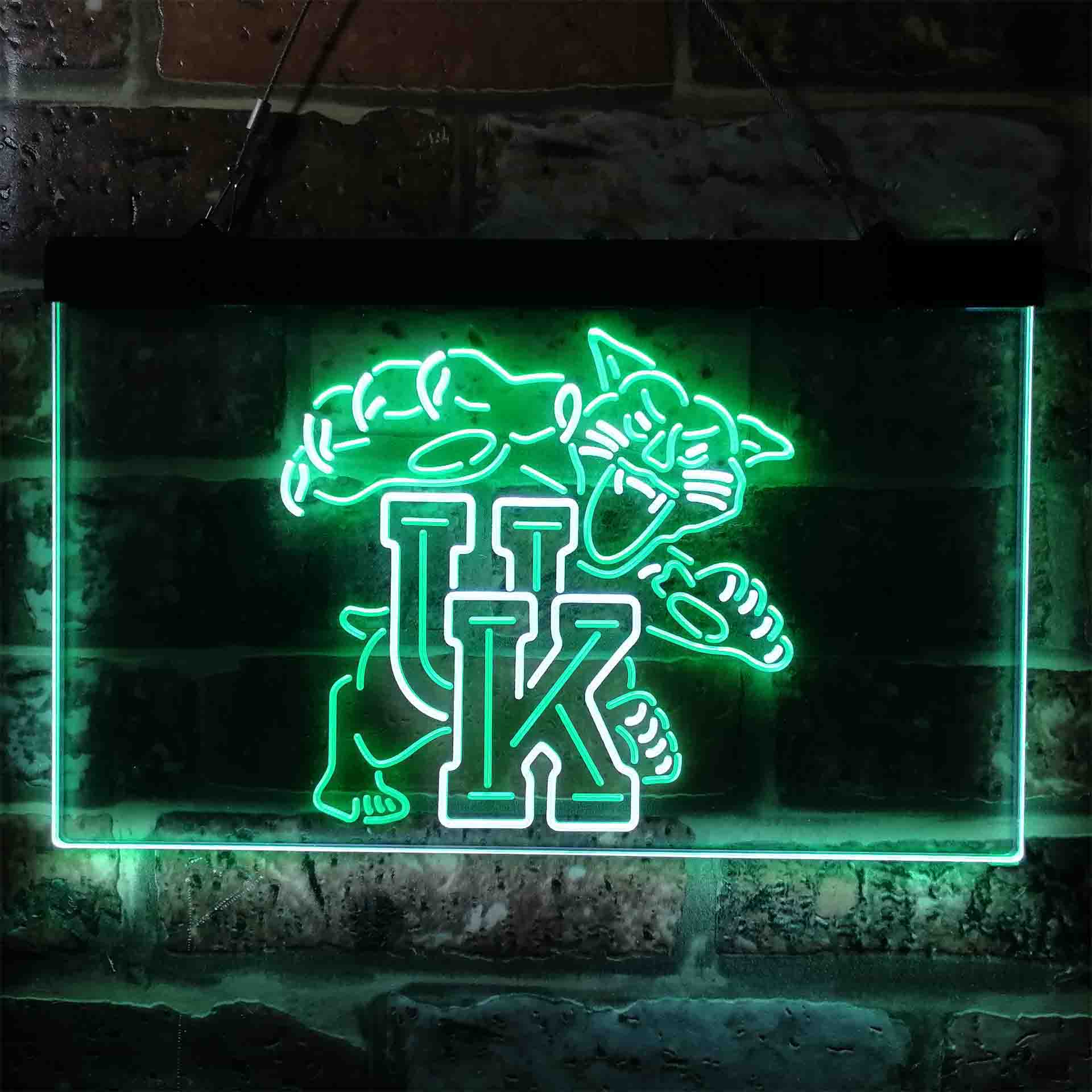Basketball Kentucky Wildcats Sport Dual Color LED Neon Sign ProLedSign