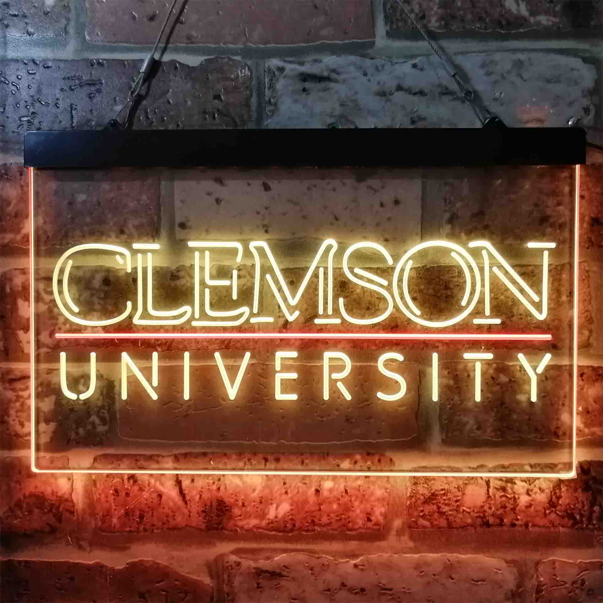 Clemson,NCAA Neon-Like LED Sign