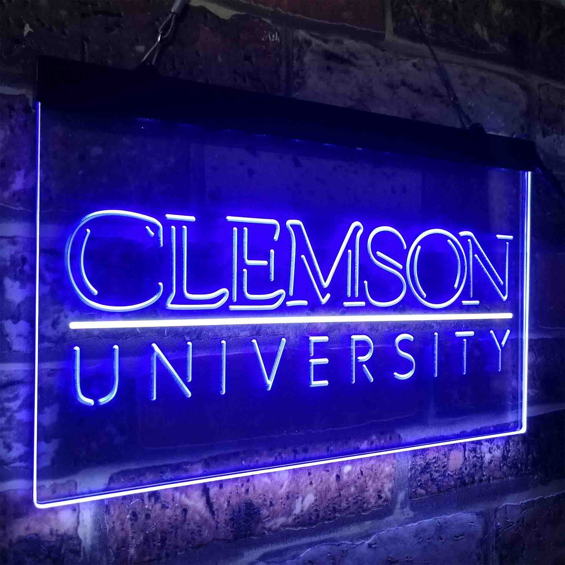 Clemson,NCAA Neon-Like LED Sign
