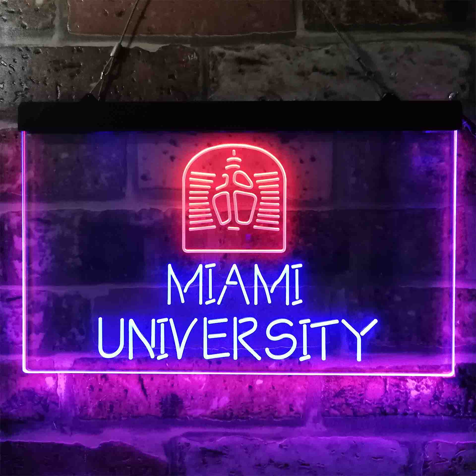 Miami,NCAA Neon-Like LED Sign
