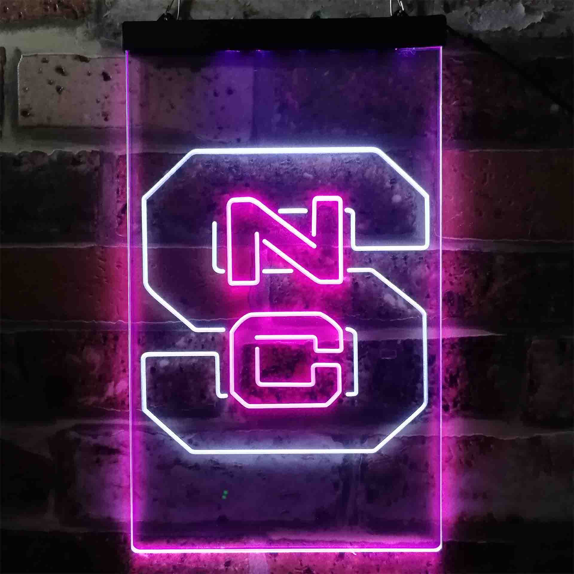 North Carolina State Wolfpack,NCAA Neon-Like LED Sign