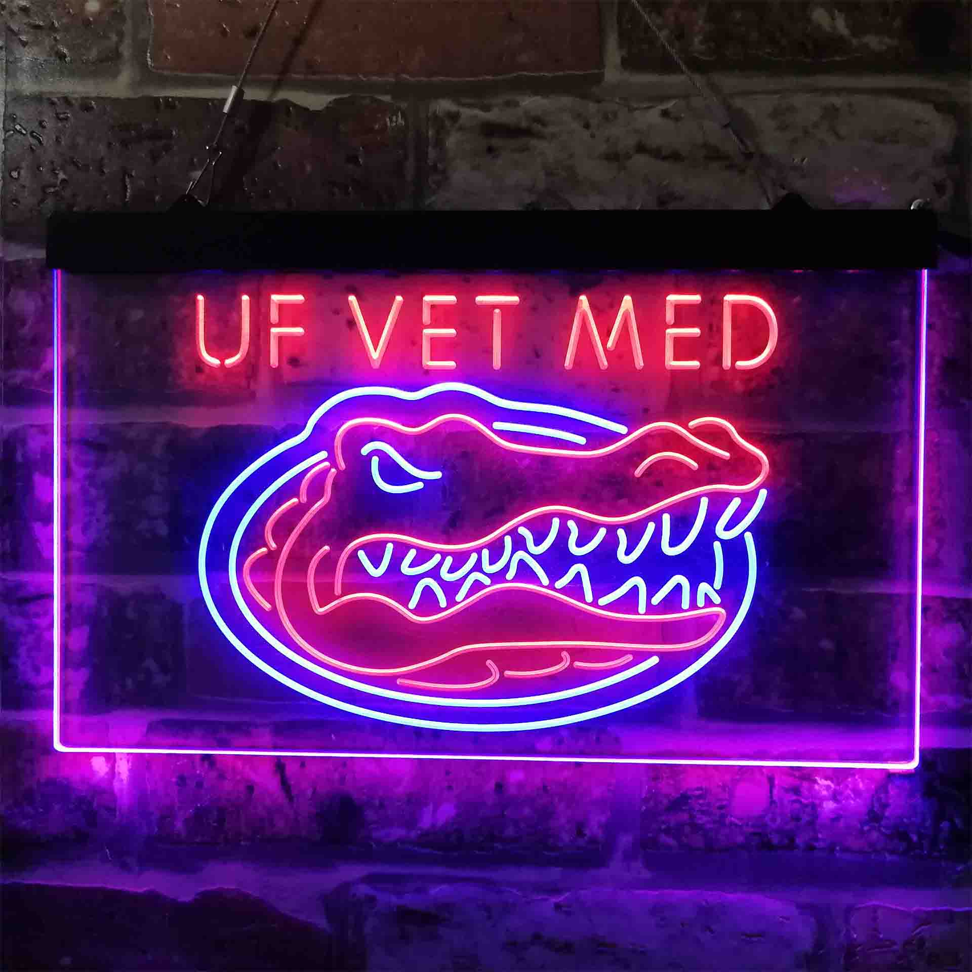 Florida Gators NCAA College VET MED Neon-Like LED Sign - ProLedSign