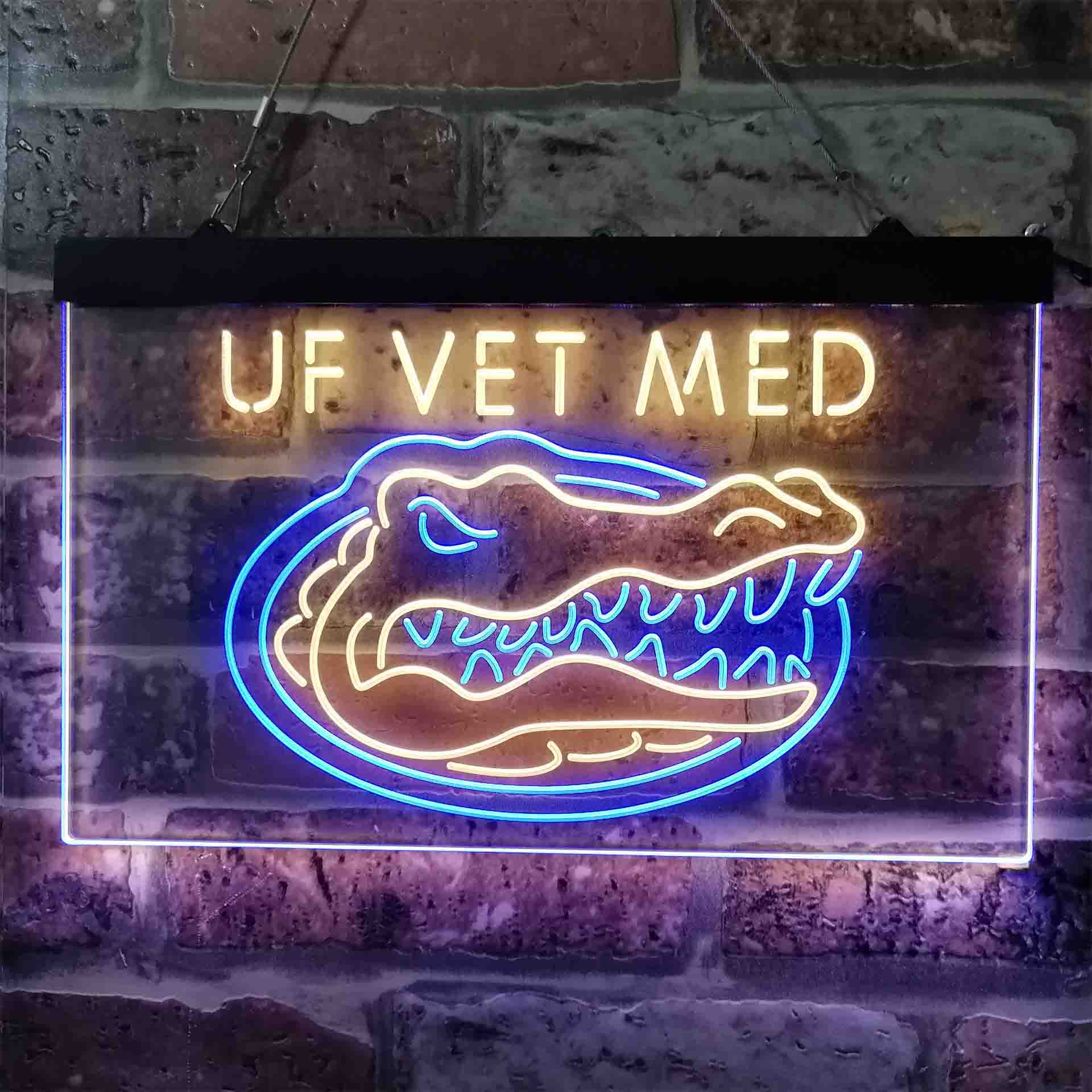 Florida Gators NCAA College VET MED Neon-Like LED Sign - ProLedSign