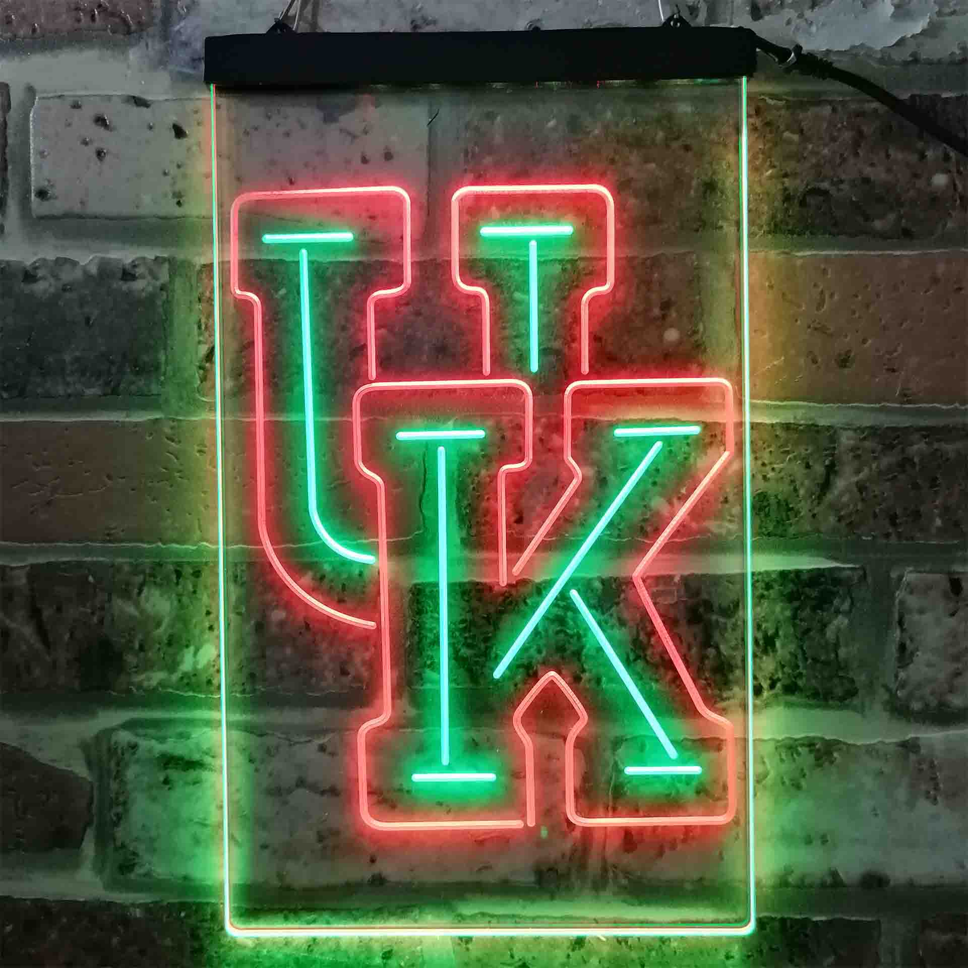 University Basketball Sport Team Kentucky Wildcats Dual Color LED Neon Sign ProLedSign