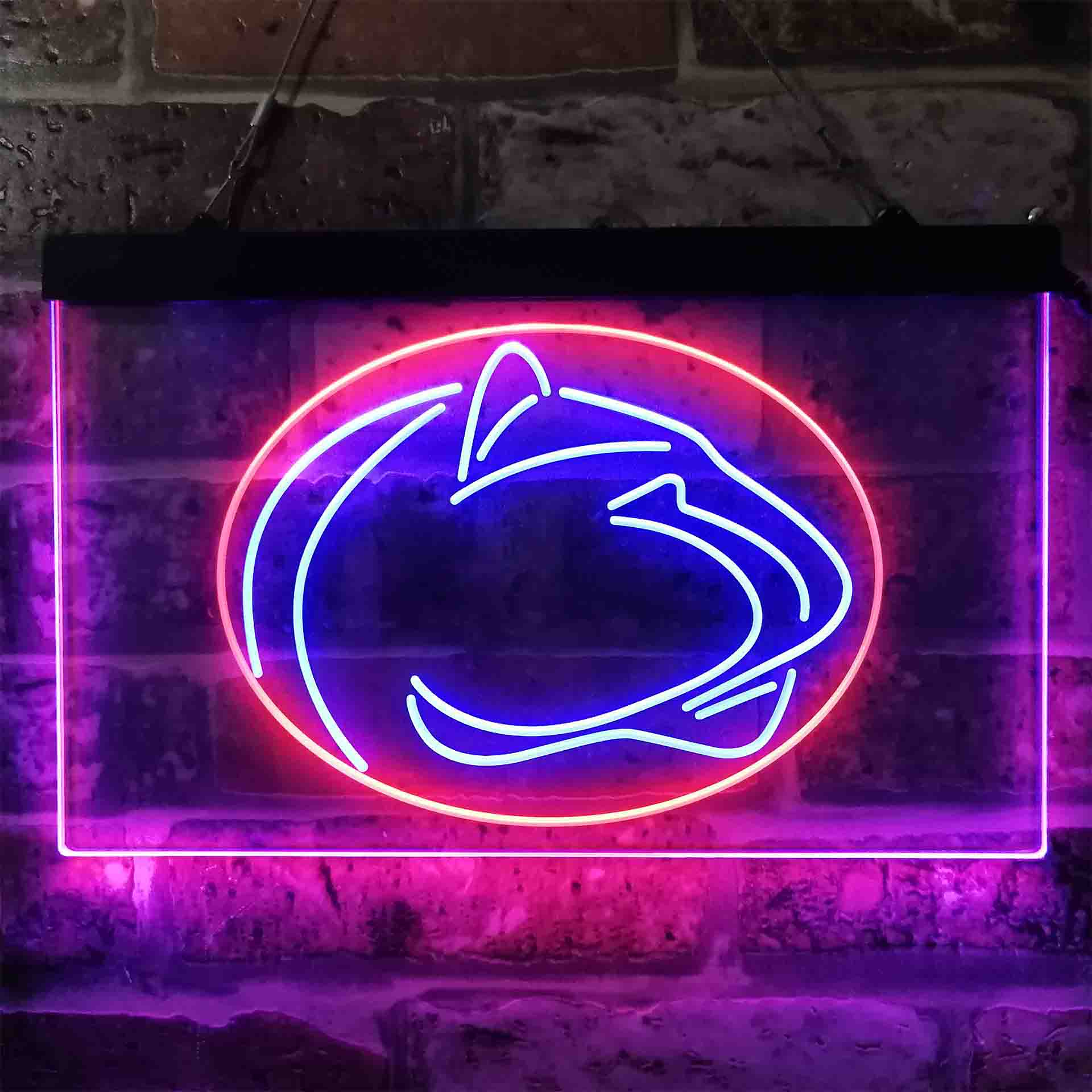 Penn State Nittany Lions,NCAA Neon-Like LED Sign