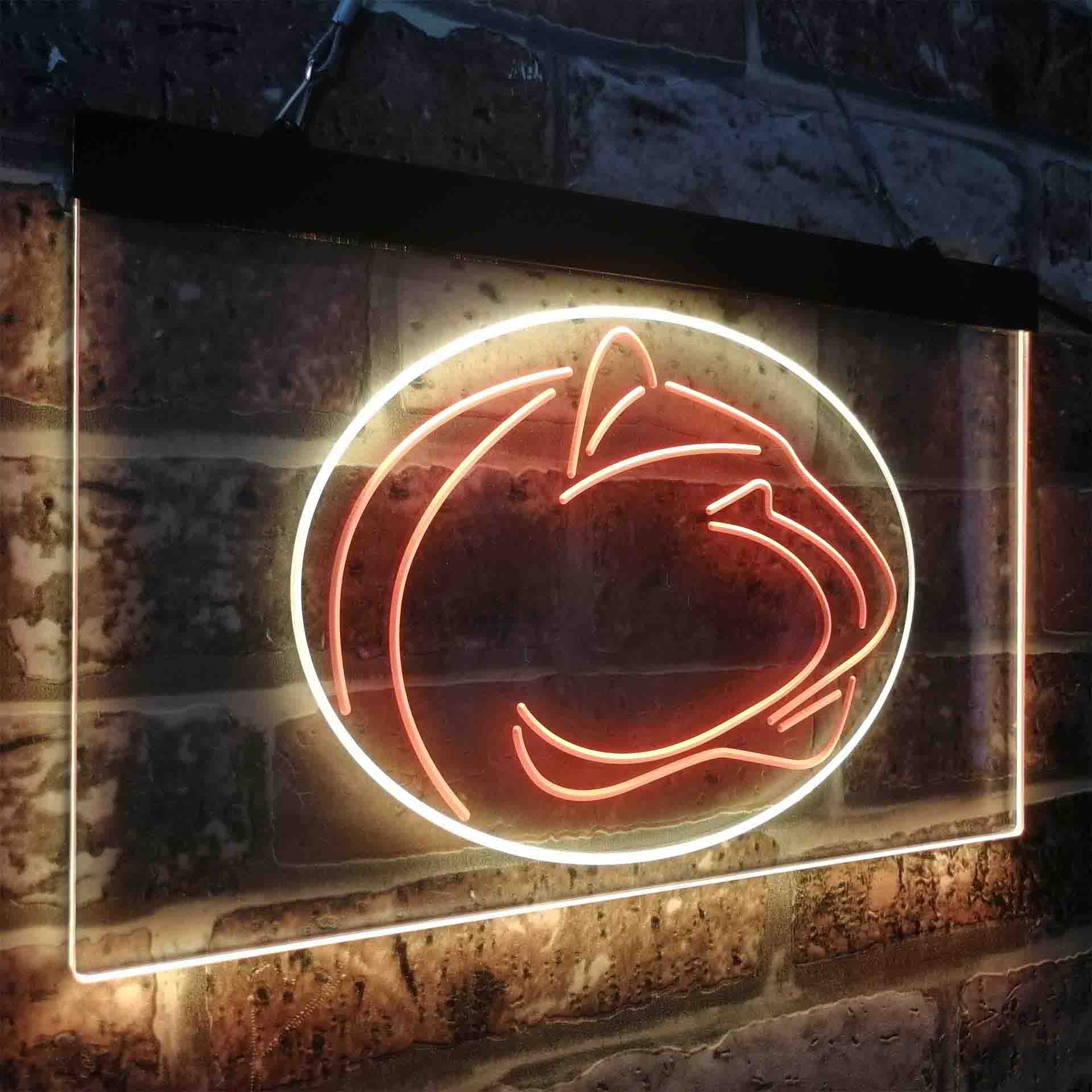 Penn State Nittany Lions,NCAA Neon-Like LED Sign