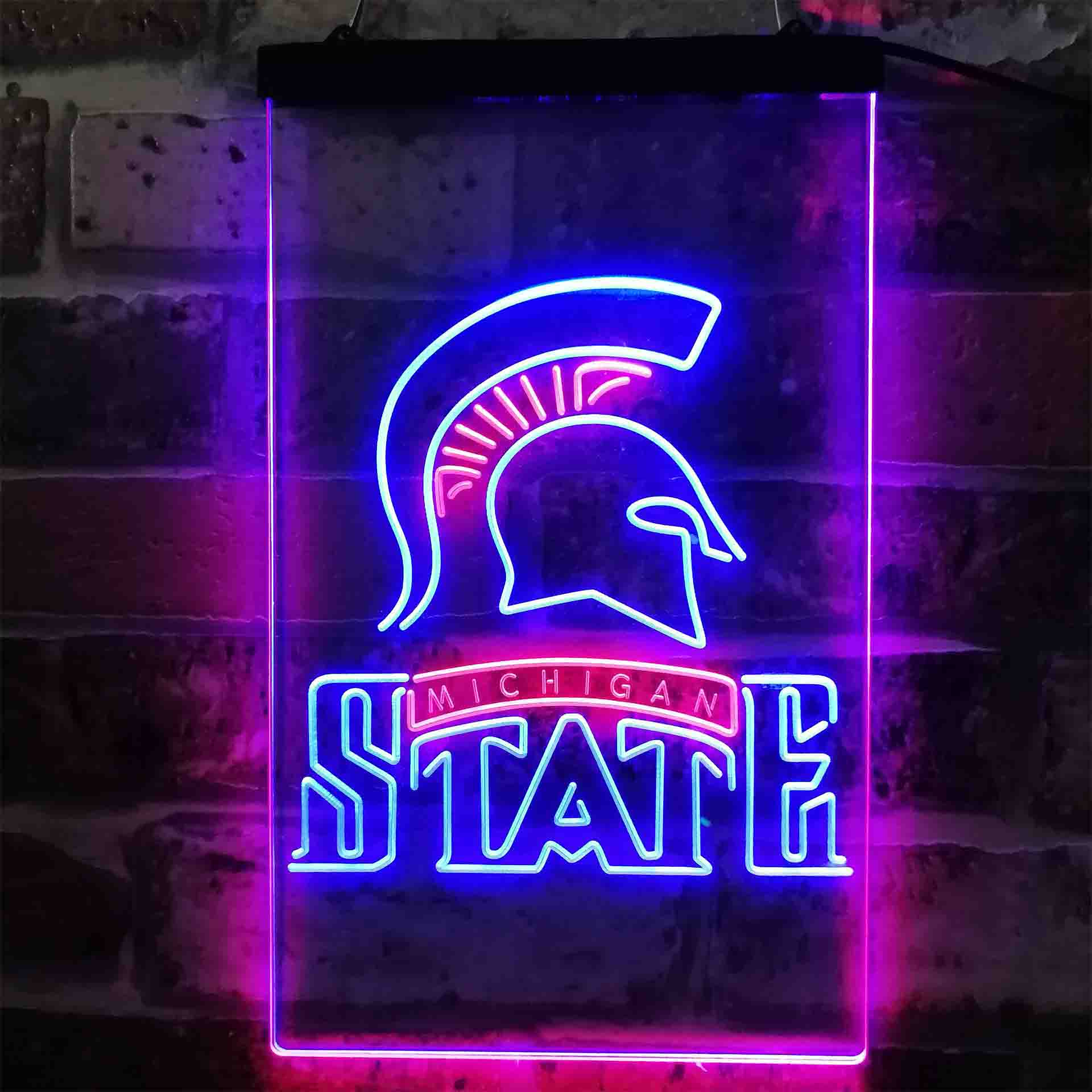 Michigan State Spartans,NCAA Neon-Like LED Sign