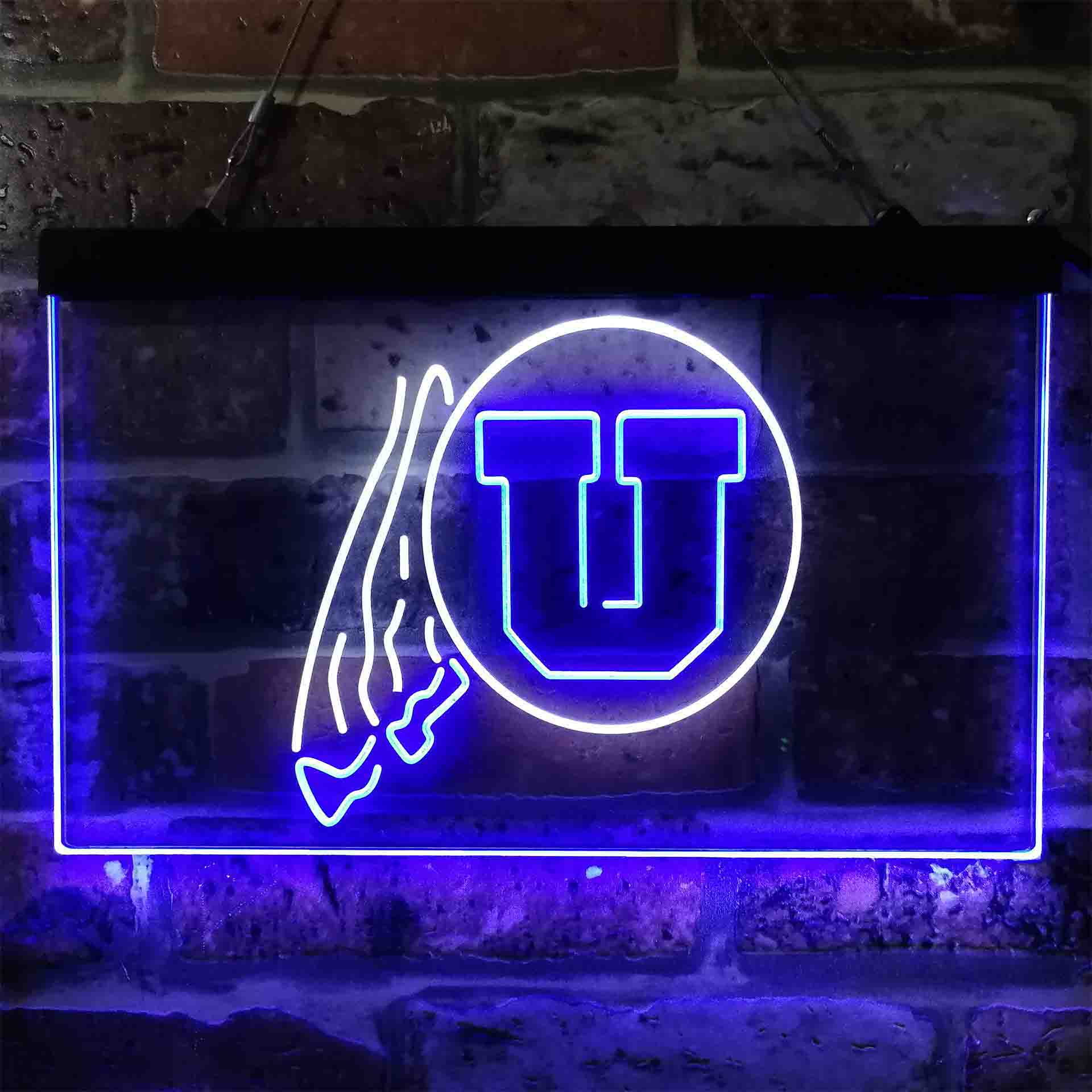 Utah Utes,NCAA Neon-Like LED Sign