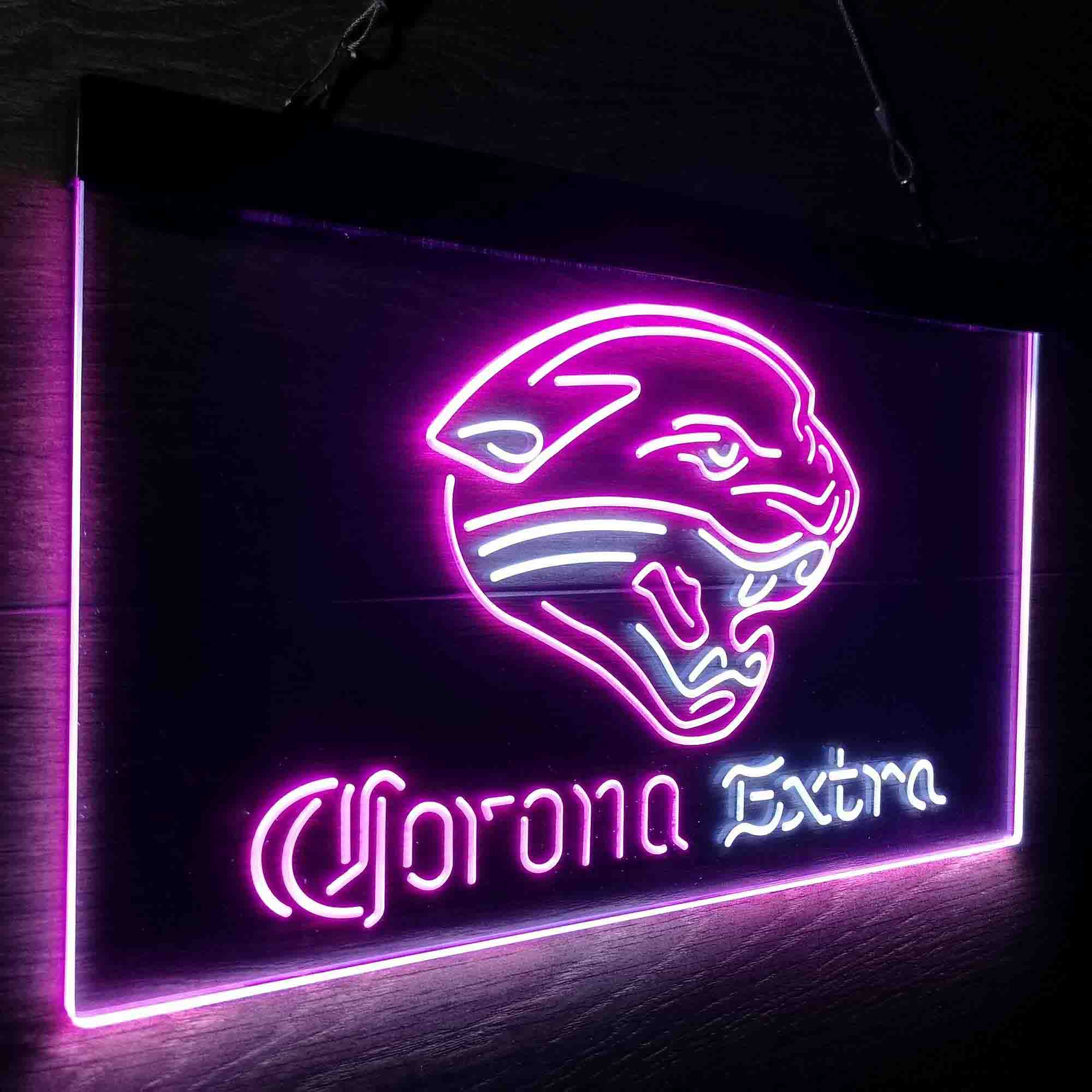 Jacksonville Jaguars Corona Extra Bar Neon-Like LED Sign - ProLedSign