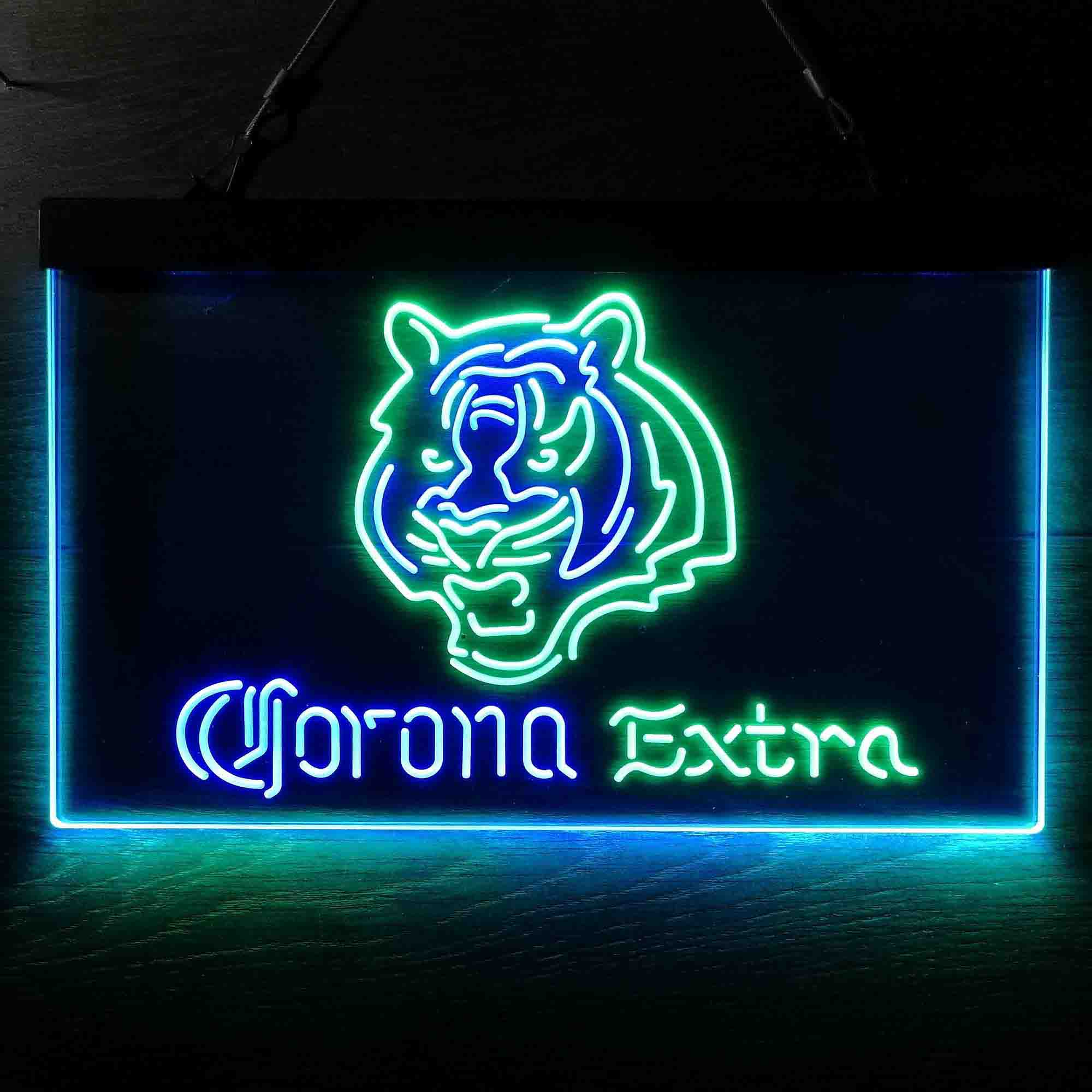 Cincinnati Bengals Corona Extra Neon-Like LED Sign - ProLedSign