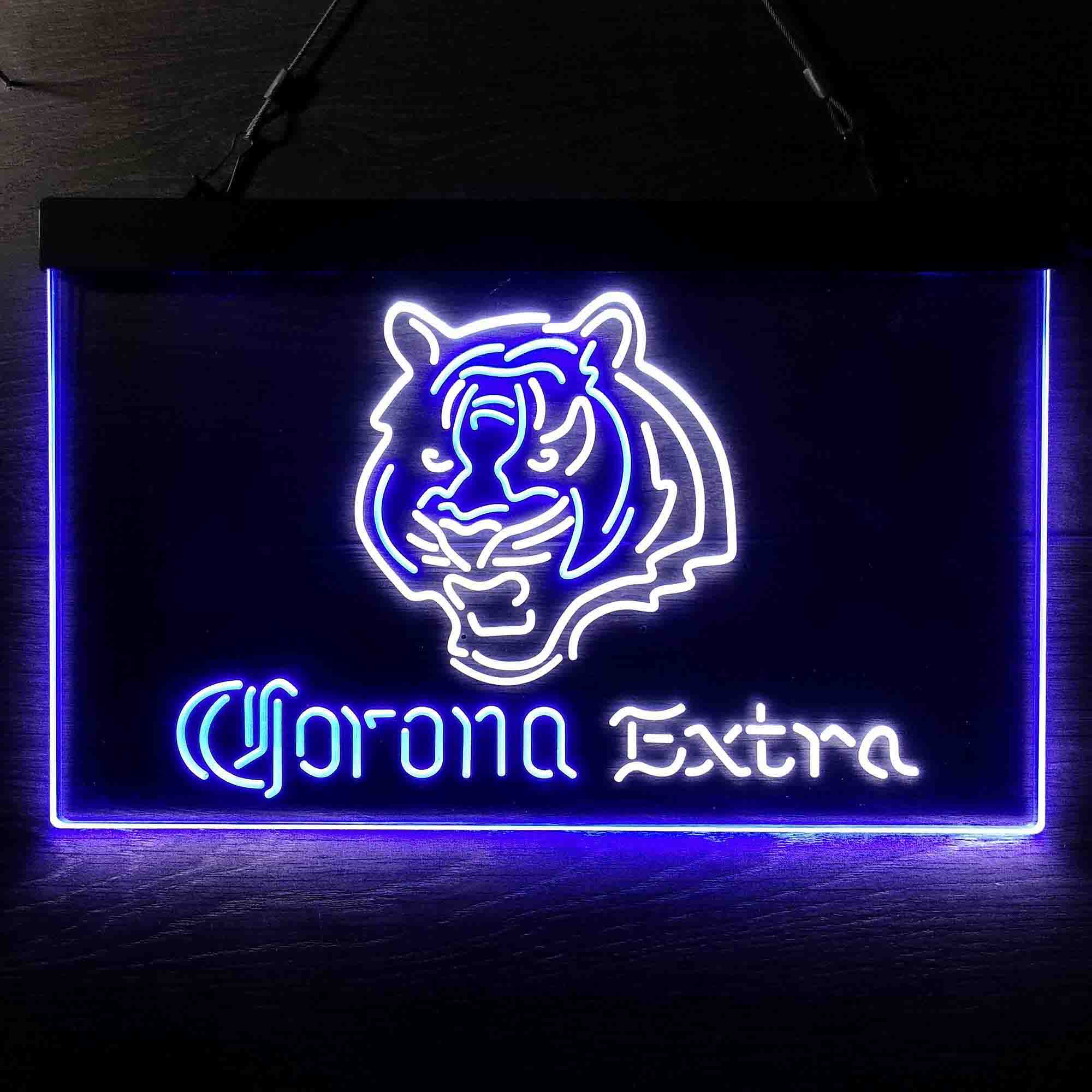 Cincinnati Bengals Corona Extra Neon-Like LED Sign - ProLedSign