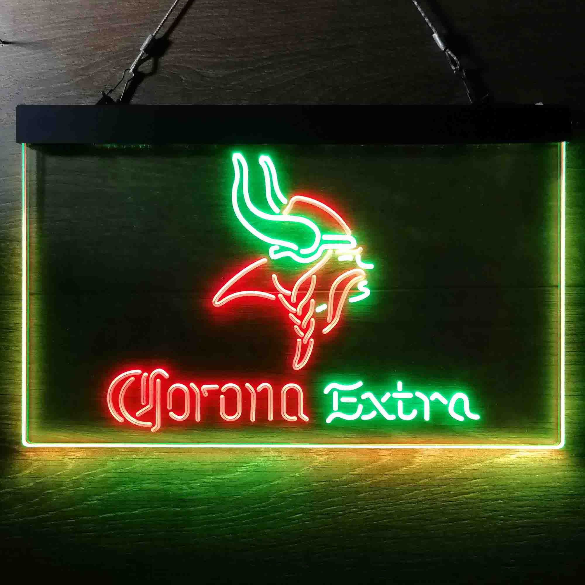 Minnesota Vikings Corona Extra Neon-Like LED Sign - ProLedSign