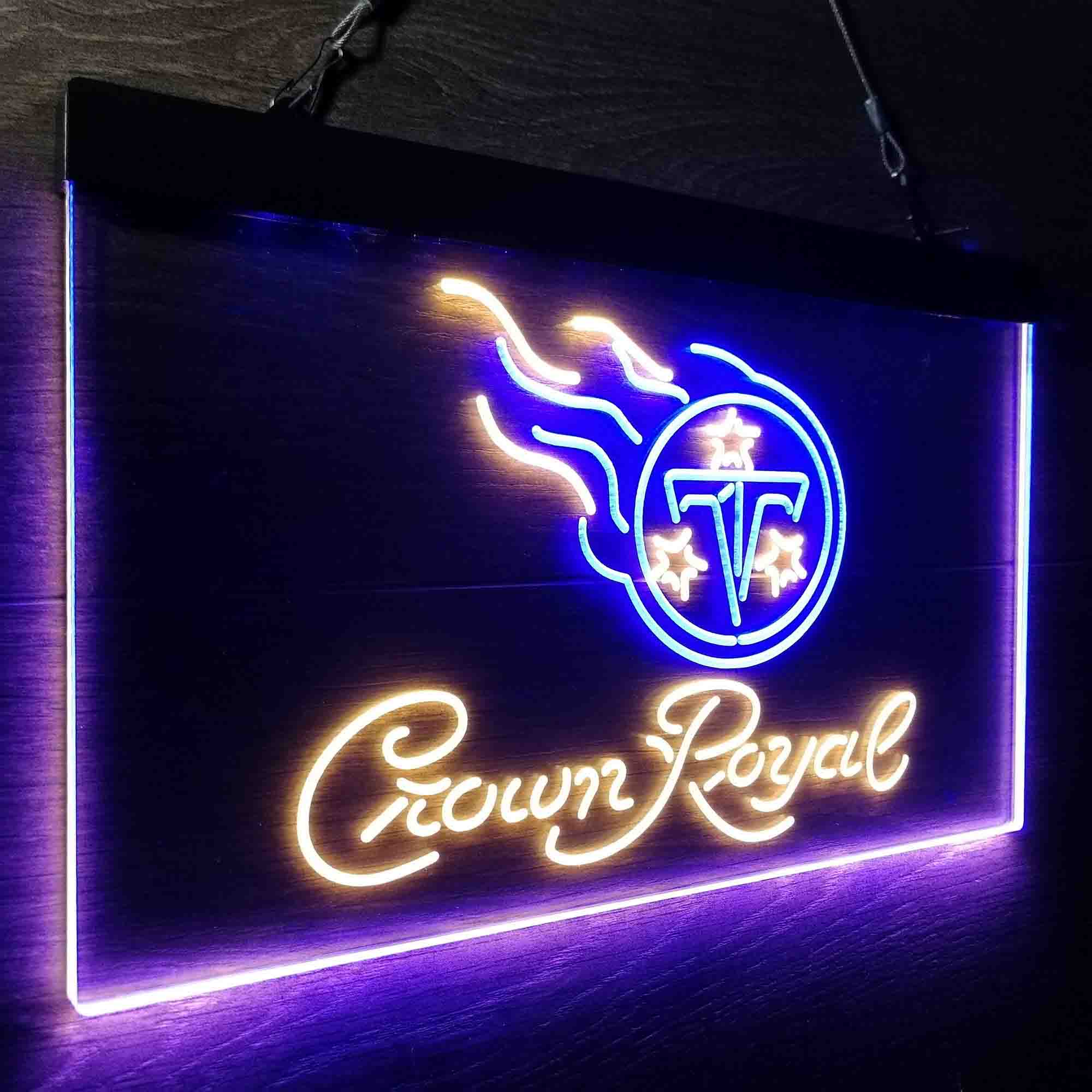 Tennessee Titans EST 1960 Neon-Like LED Sign