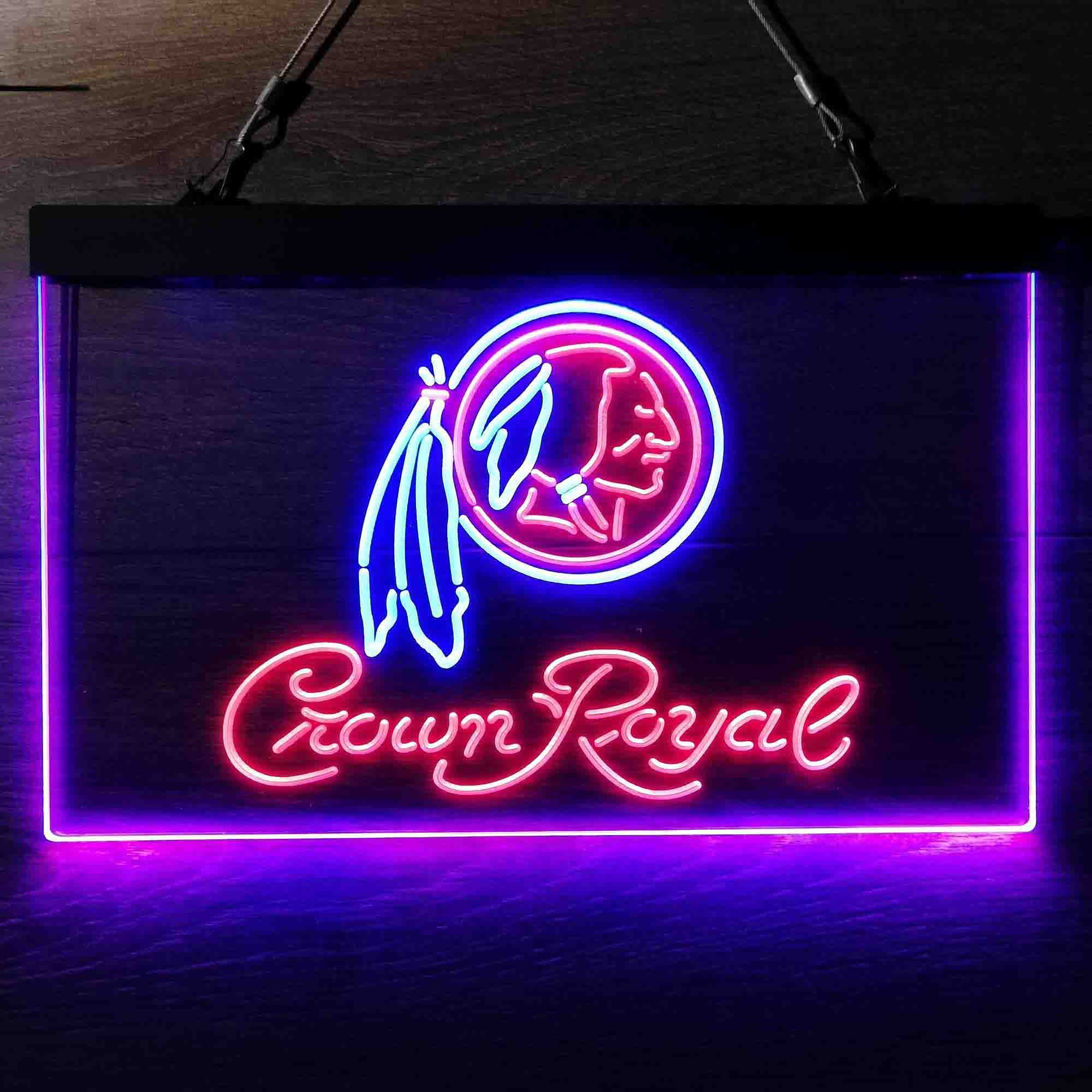 Crown Royal Bar Washington Est. 1932 Neon-Like LED Sign - ProLedSign