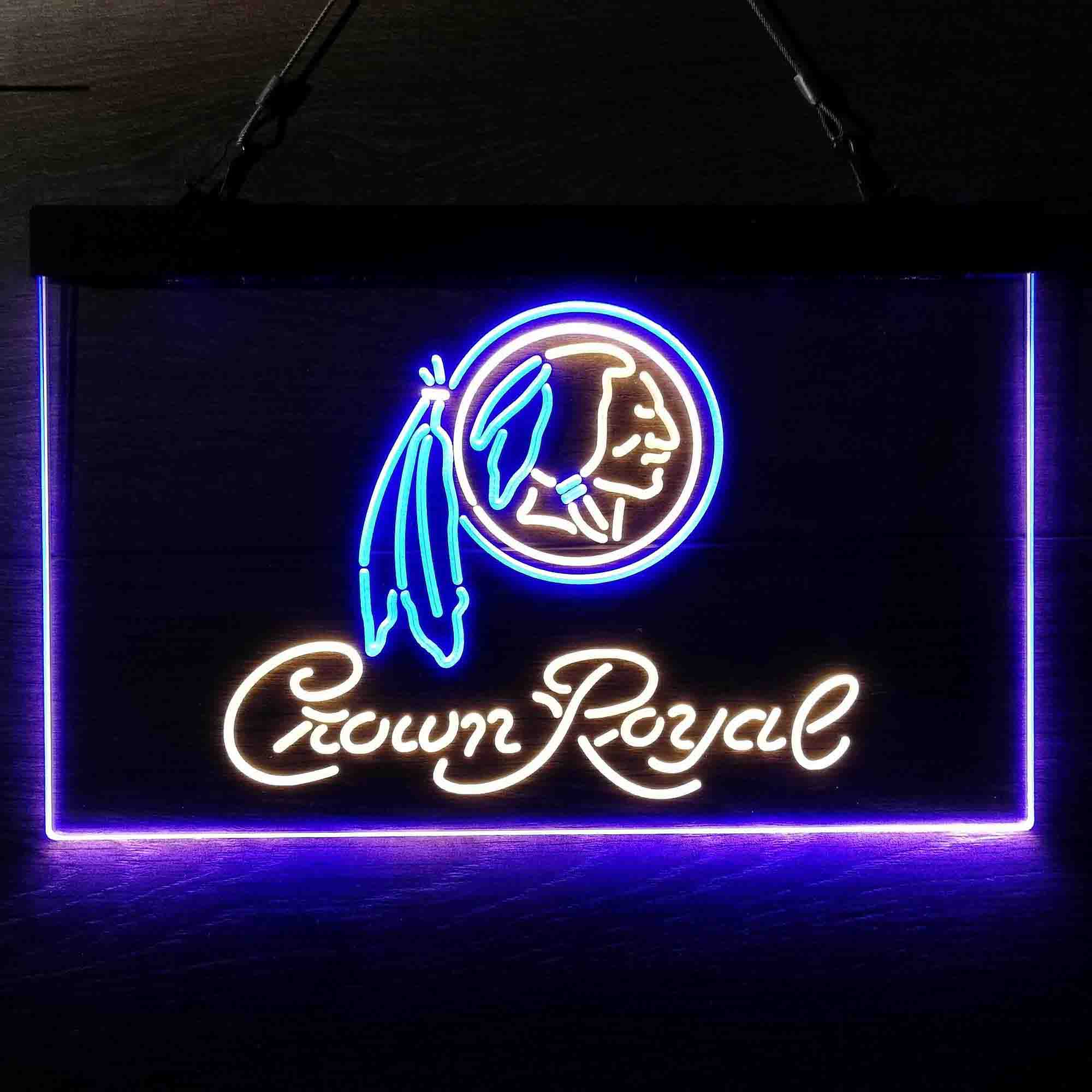 Crown Royal Bar Washington Est. 1932 Neon-Like LED Sign - ProLedSign