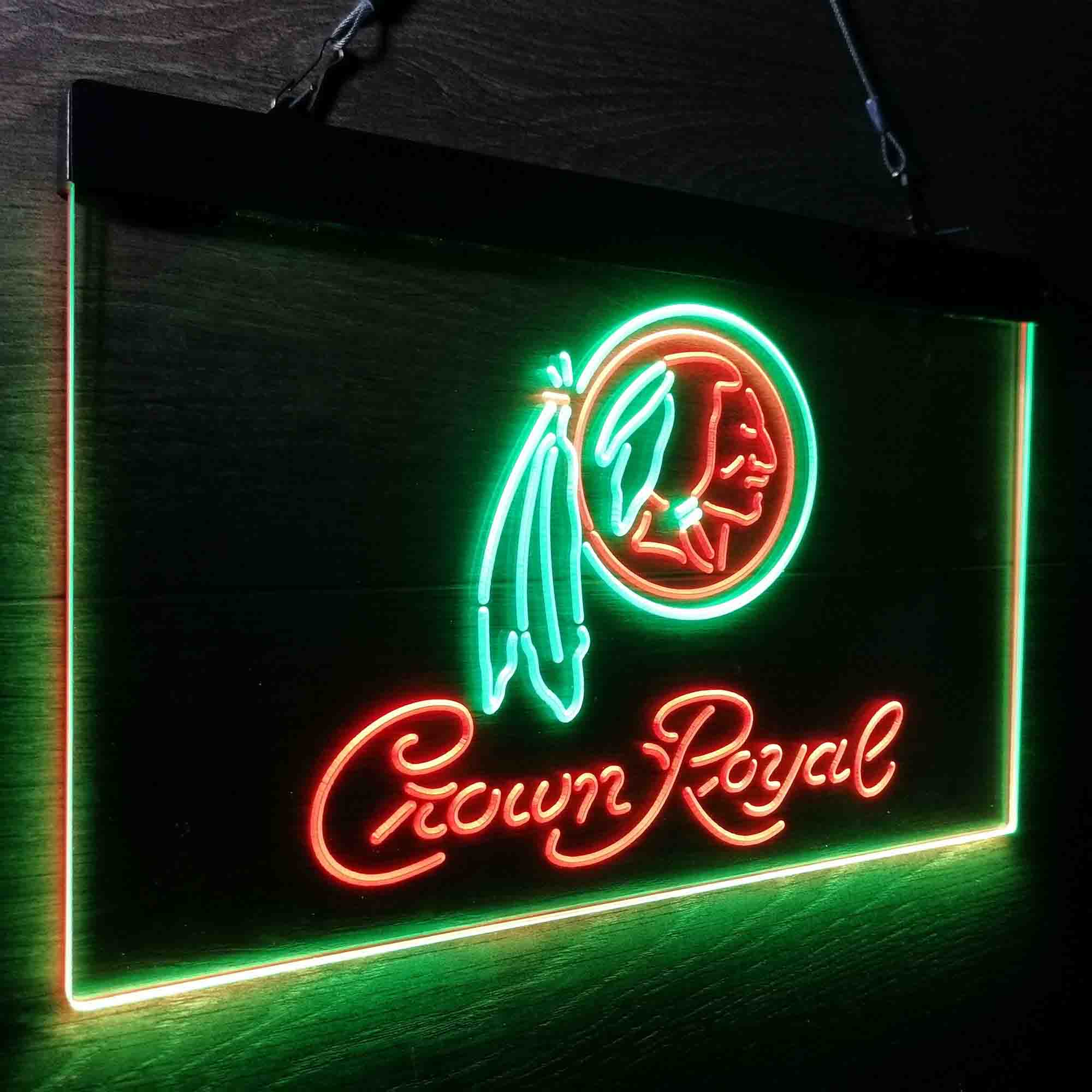 Crown Royal Bar Washington Est. 1932 Neon-Like LED Sign - ProLedSign