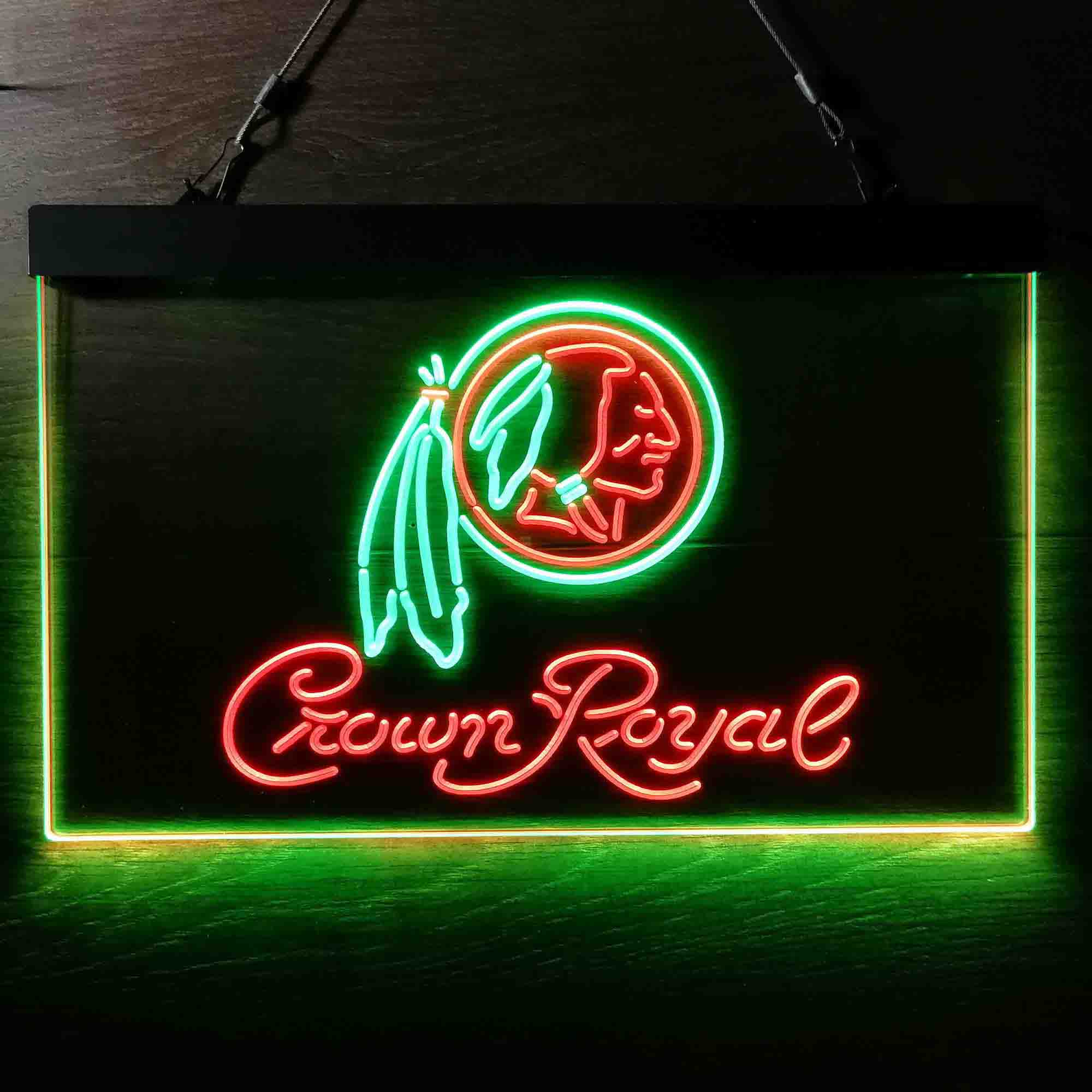 Crown Royal Bar Washington Est. 1932 Neon-Like LED Sign - ProLedSign