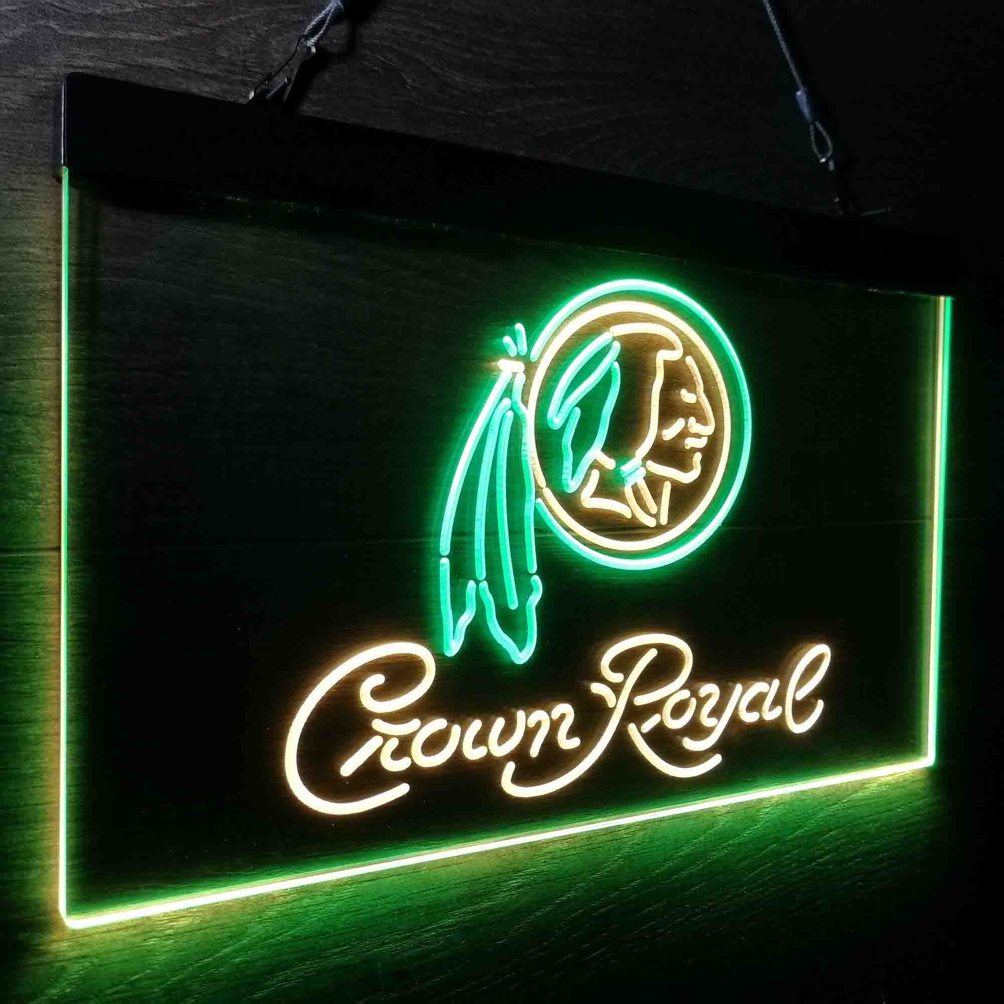 Crown Royal Bar Washington Est. 1932 Neon-Like LED Sign - ProLedSign