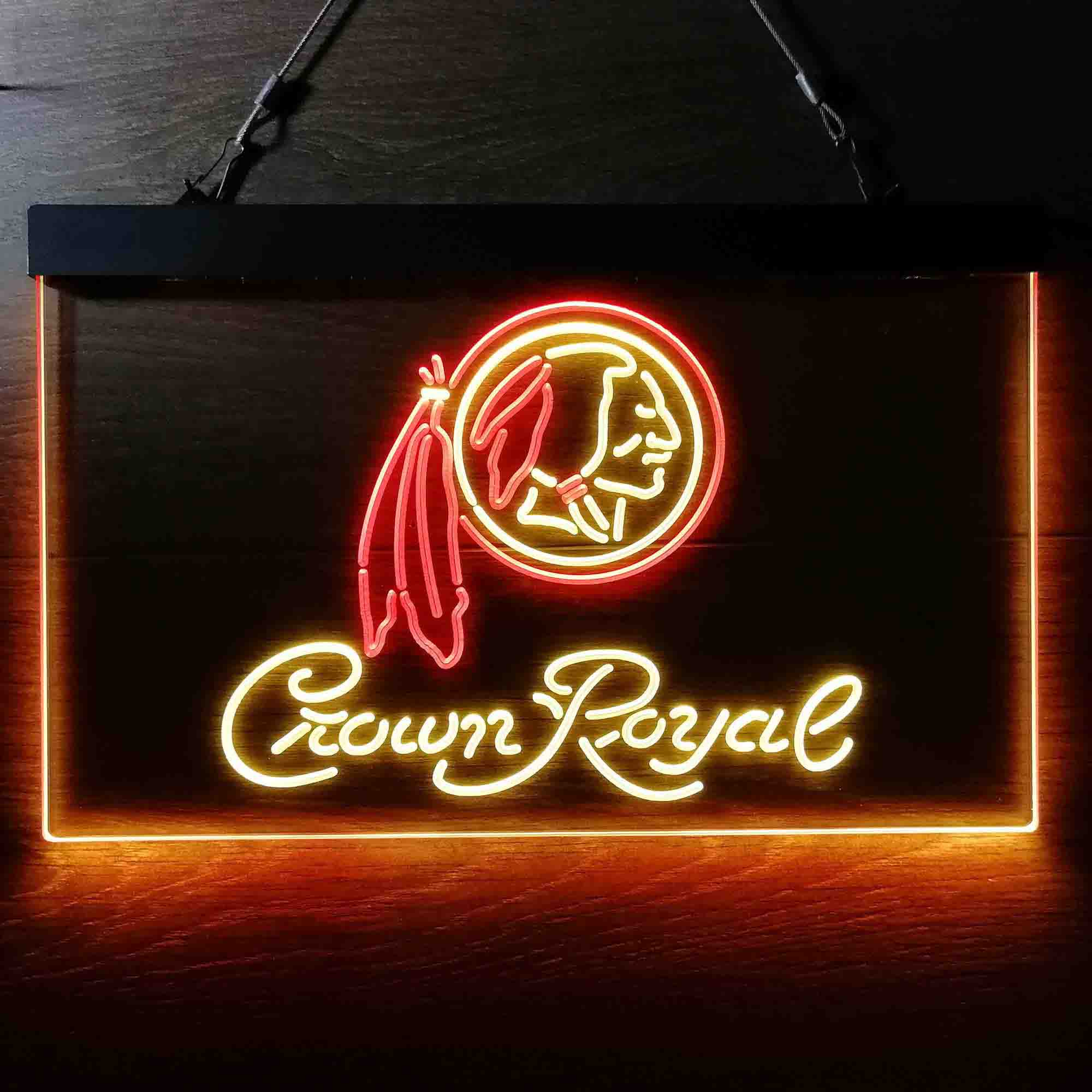 Crown Royal Bar Washington Est. 1932 Neon-Like LED Sign - ProLedSign