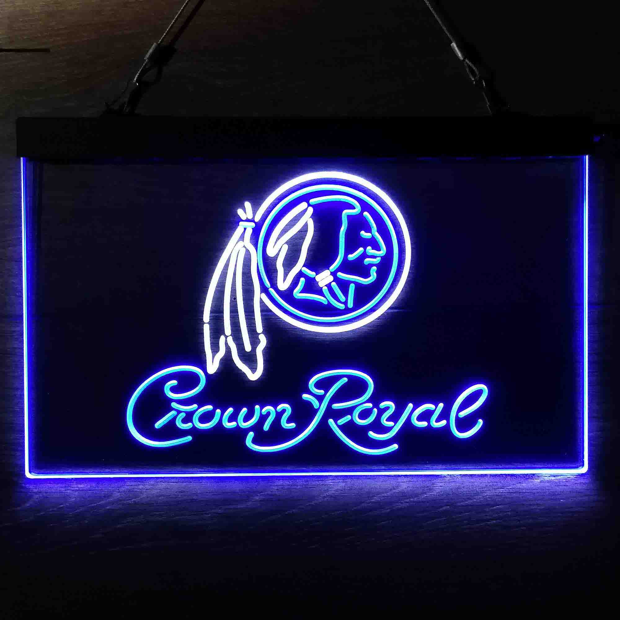 Crown Royal Bar Washington Est. 1932 Neon-Like LED Sign - ProLedSign