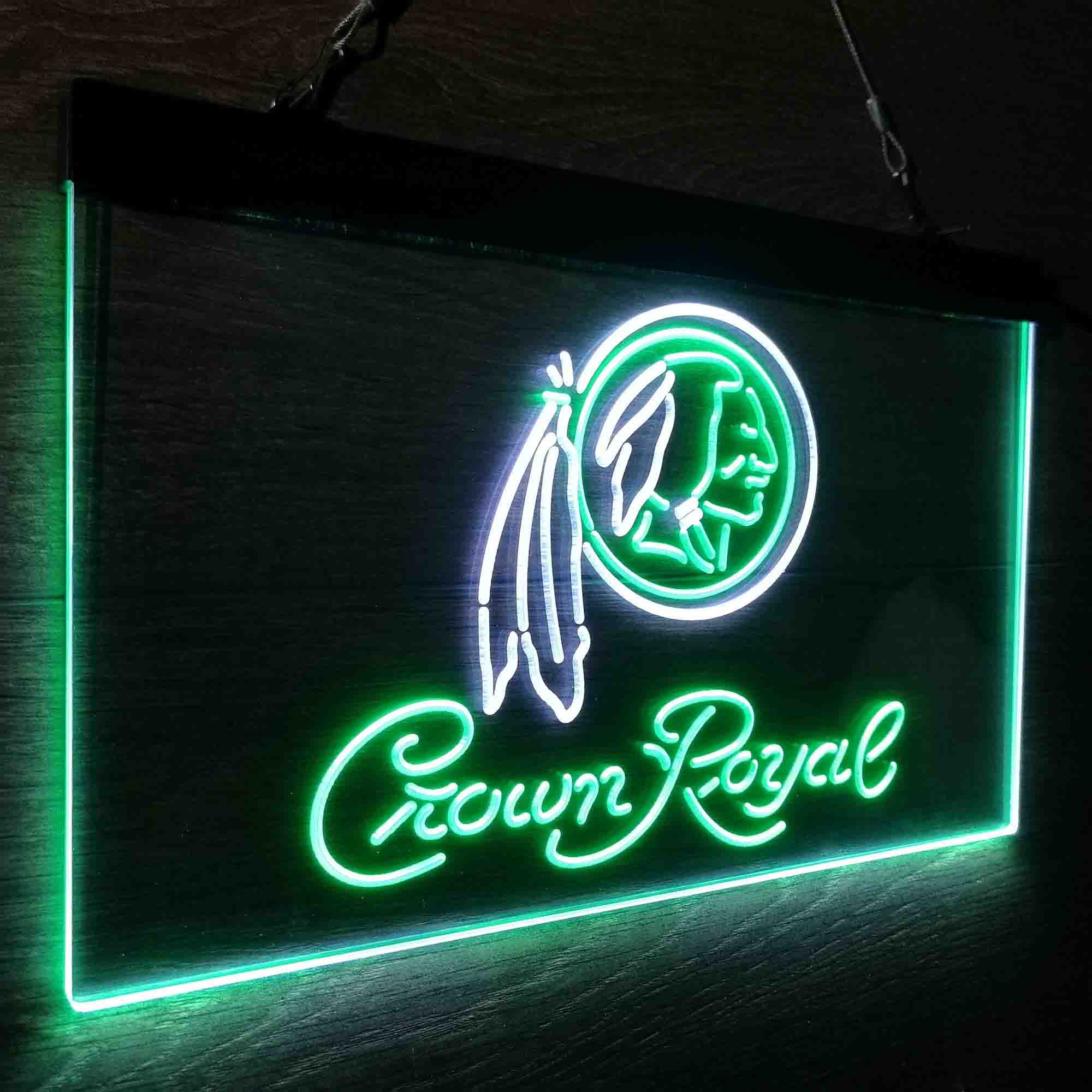 Crown Royal Bar Washington Est. 1932 Neon-Like LED Sign - ProLedSign