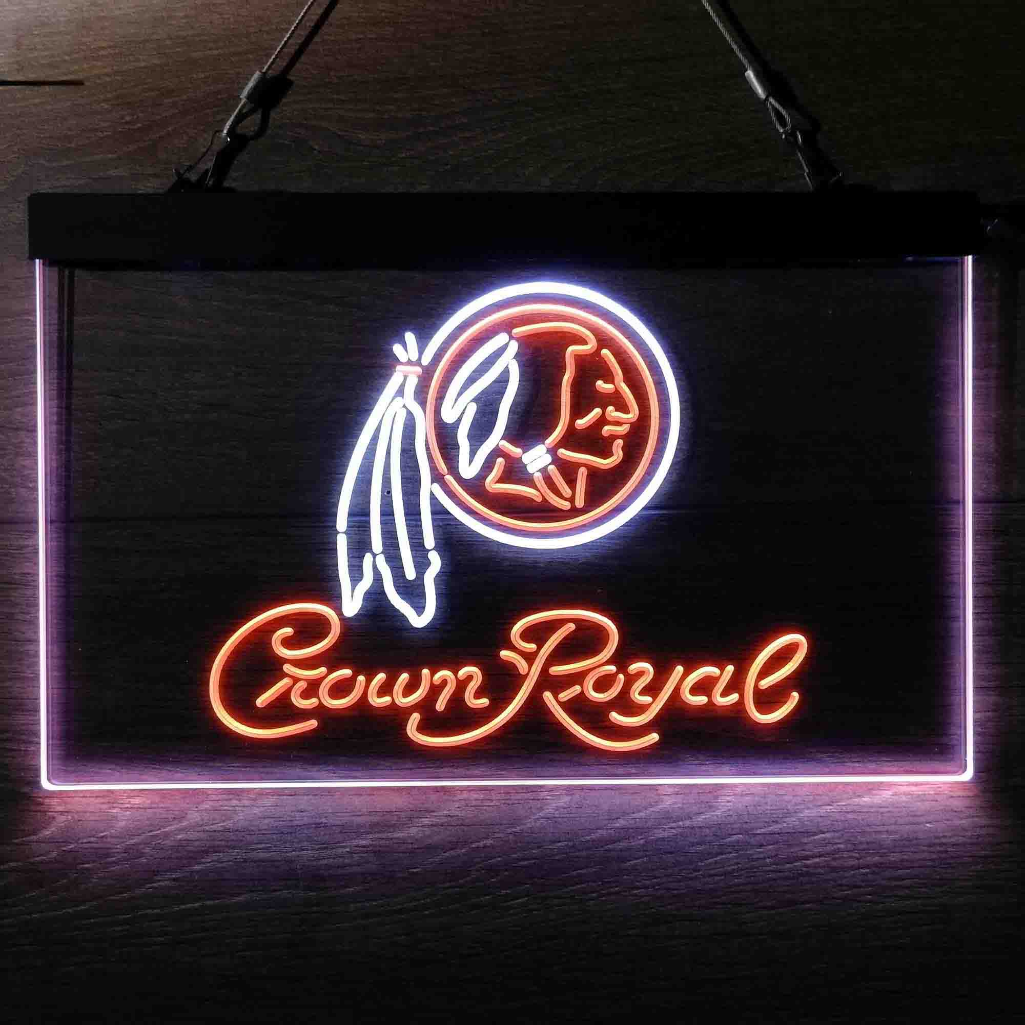 Crown Royal Bar Washington Est. 1932 Neon-Like LED Sign - ProLedSign