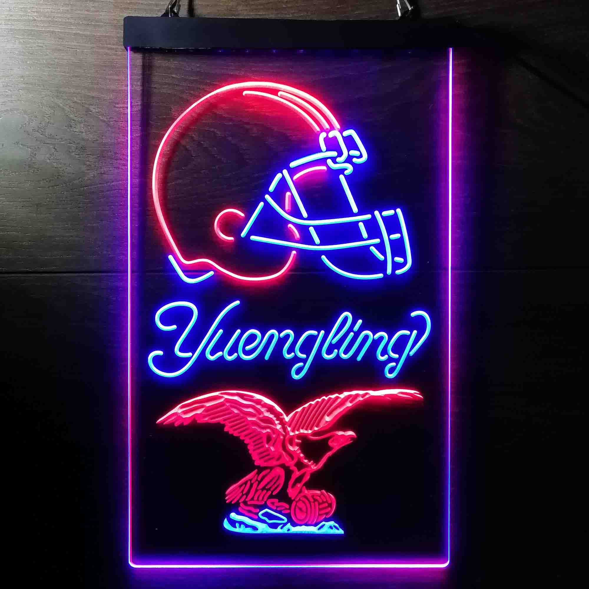 Yuengling Bar Cleveland Browns Est. 1946 Neon-Like LED Sign