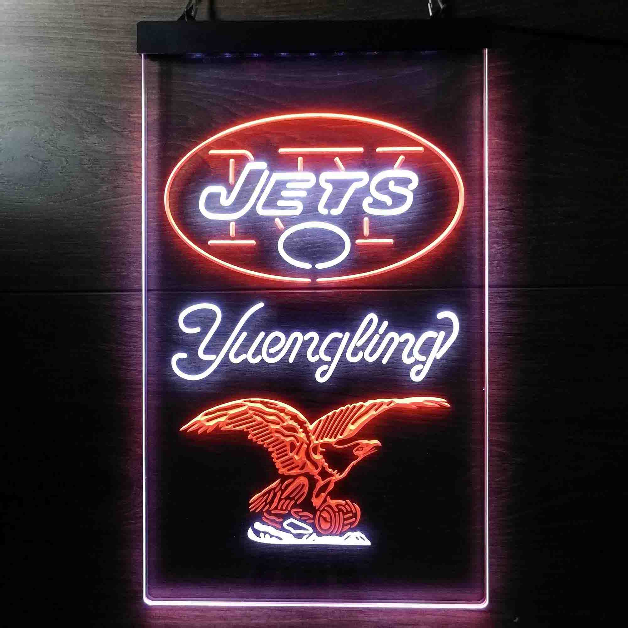 Yuengling Bar New York Jets Est. 1960 Neon-Like LED Sign