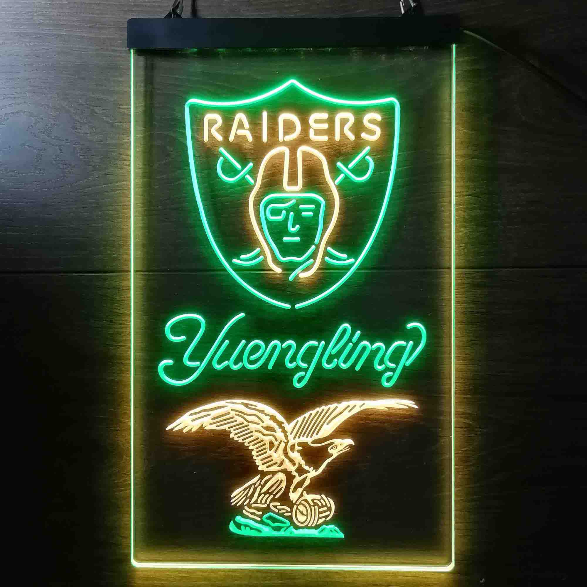 Yuengling Bar Las Vegas Raiders LED Sign