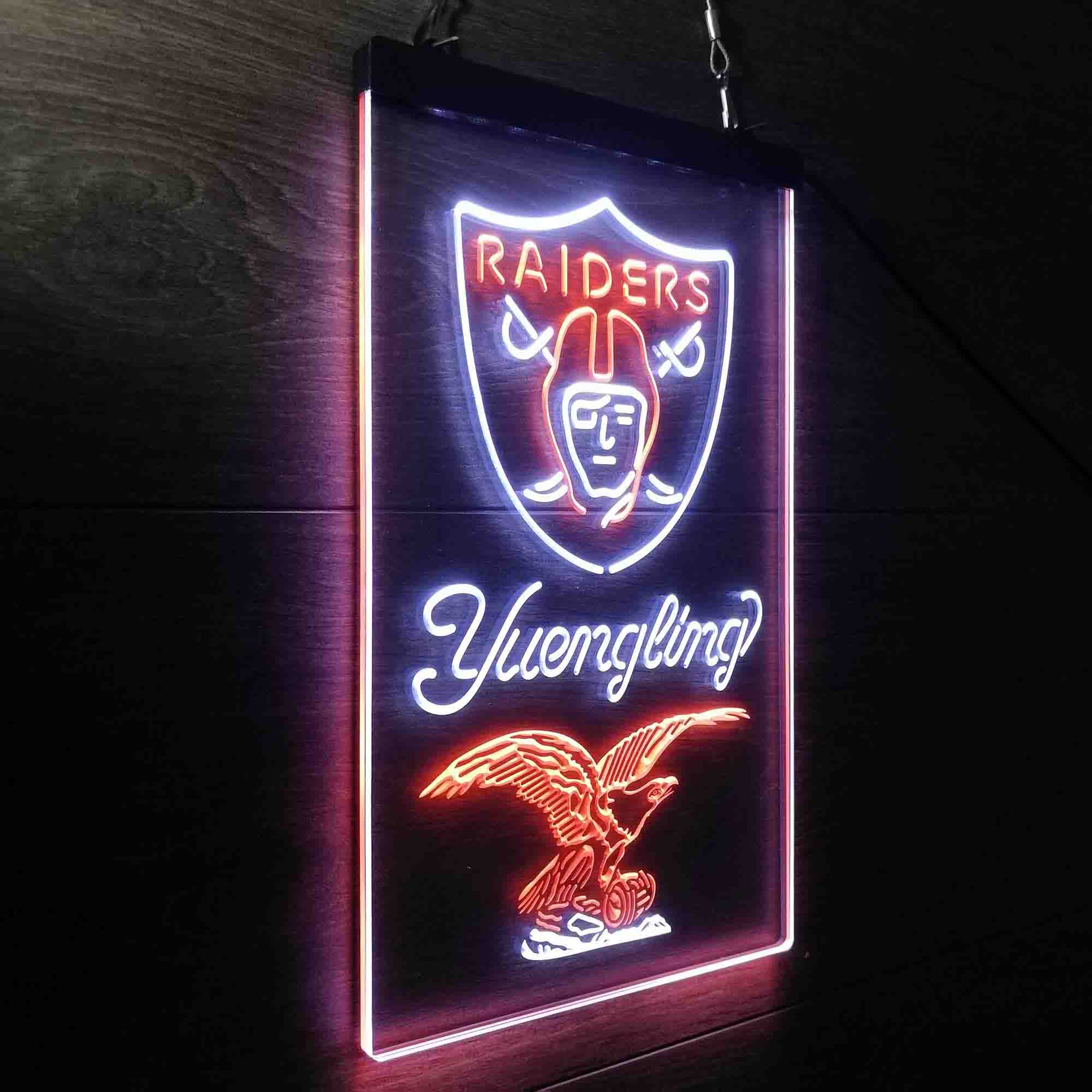 Yuengling Bar Las Vegas Raiders LED Sign