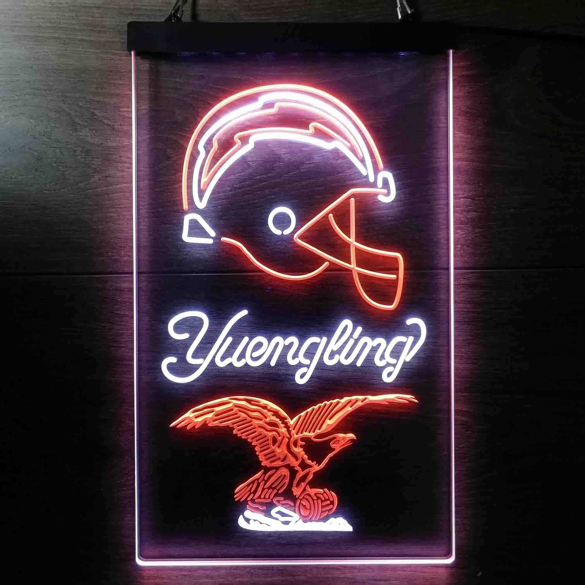 Yuengling Bar Los Angeles Chargers Est. 1960 Neon-Like LED Sign