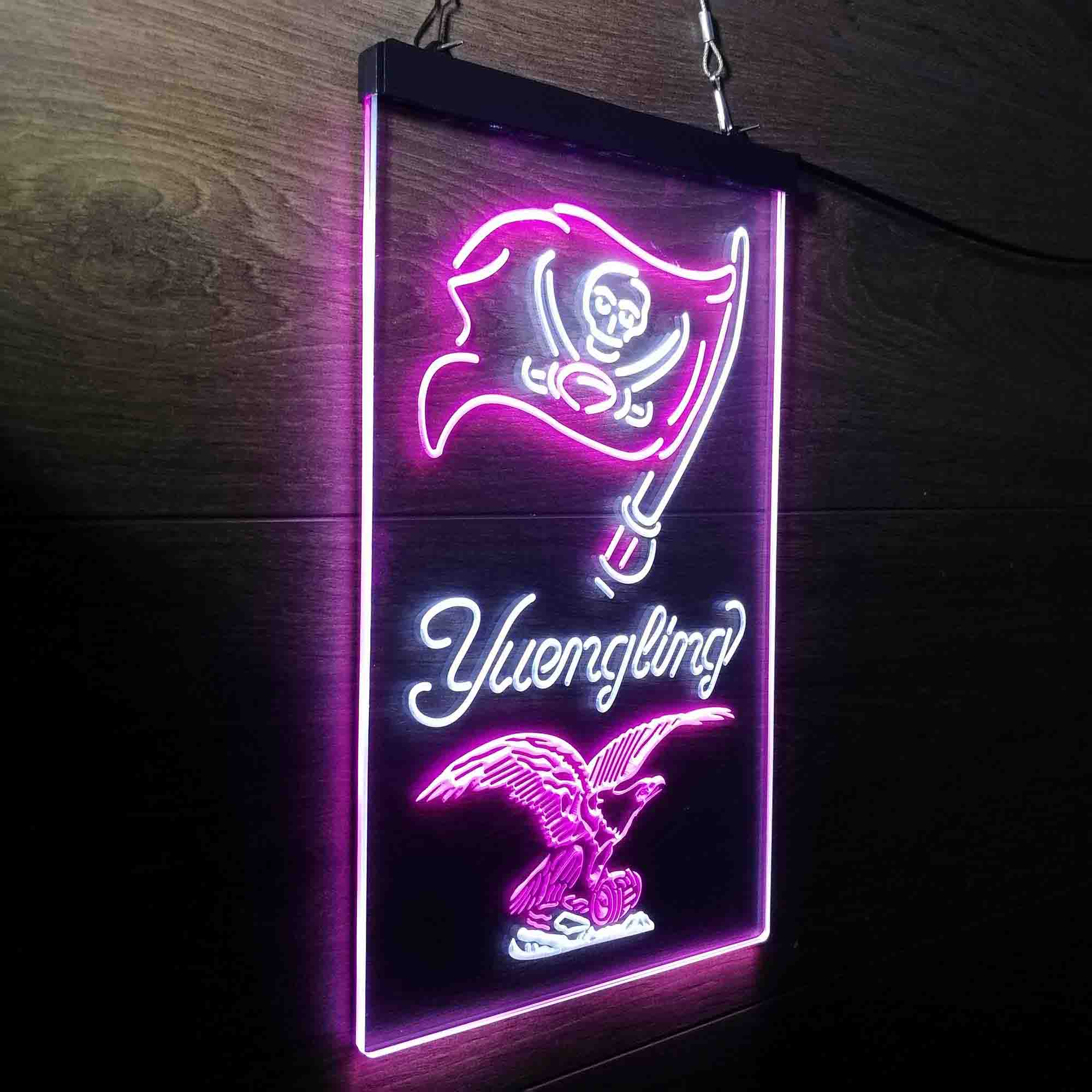 Yuengling Bar Tampa Bay Buccaneers Est. 1976 Neon-Like LED Sign