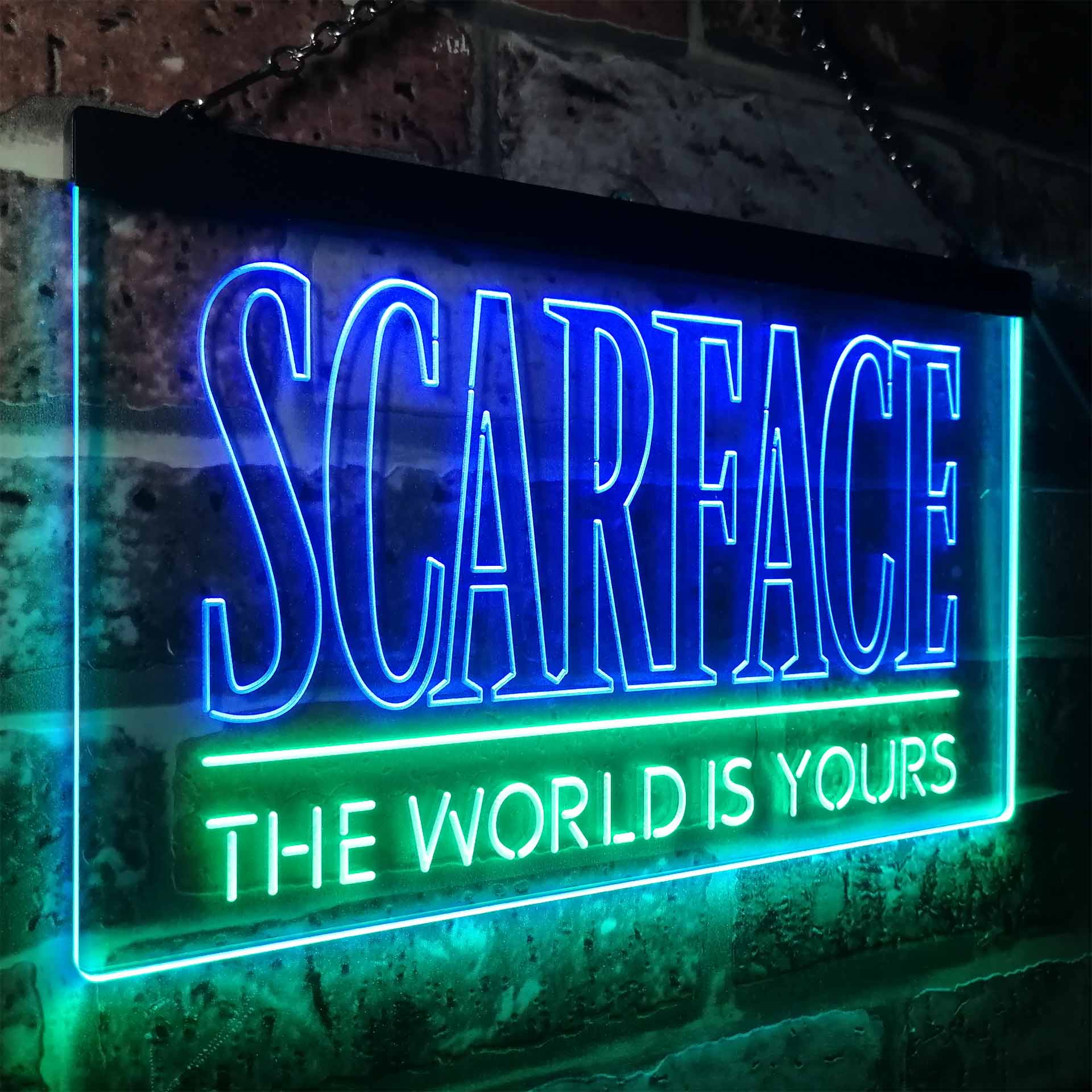 Scarface The World is Yours Neon-Like LED Sign - ProLedSign