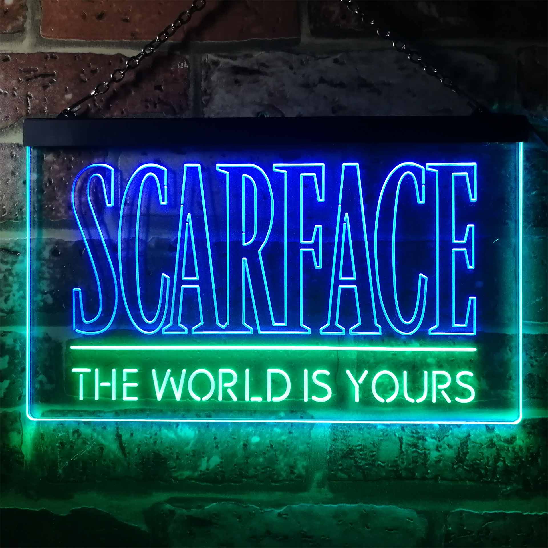 Scarface The World is Yours Neon-Like LED Sign