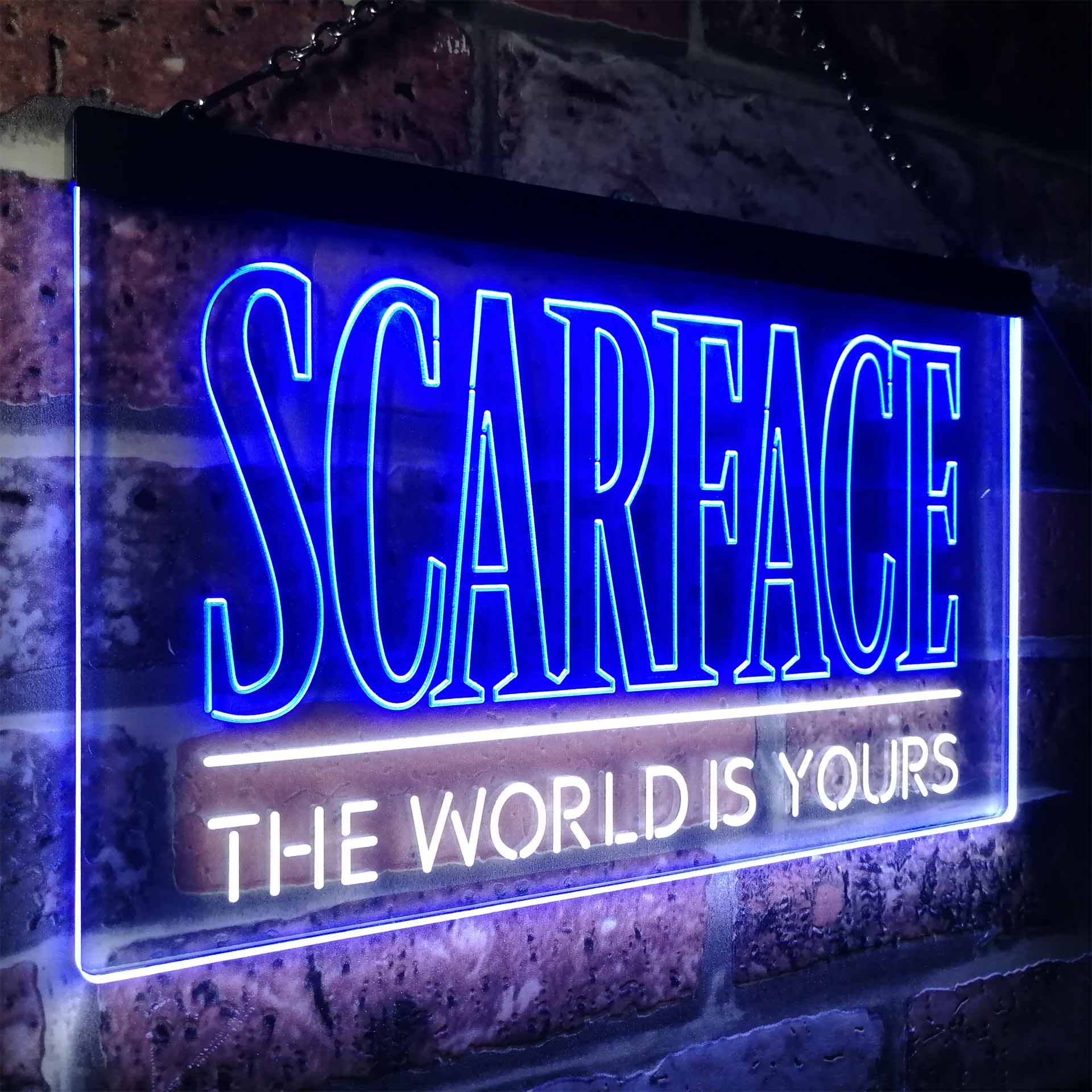 Scarface The World is Yours Neon-Like LED Sign - ProLedSign