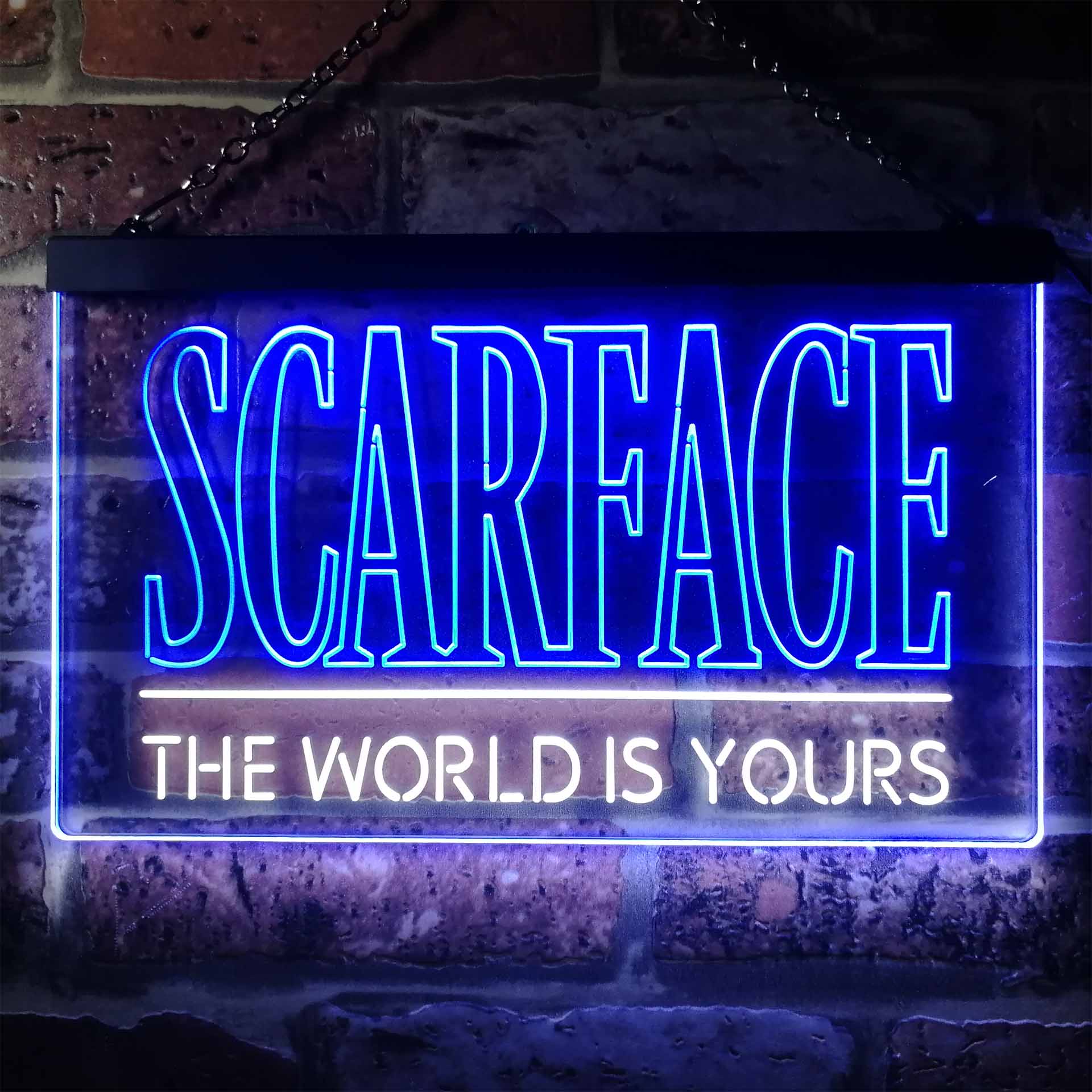 Scarface The World is Yours Neon-Like LED Sign - ProLedSign