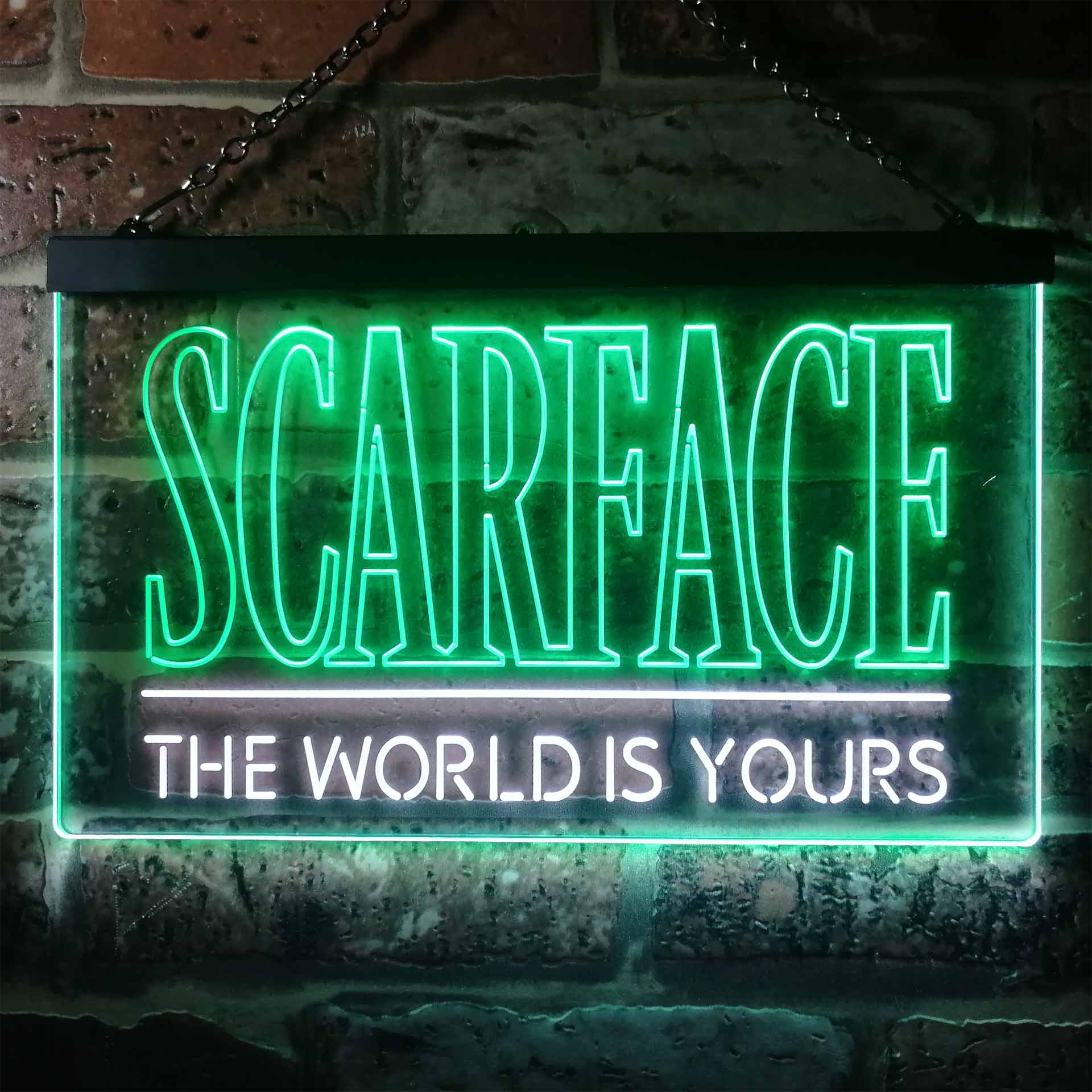 Scarface The World is Yours Neon-Like LED Sign - ProLedSign