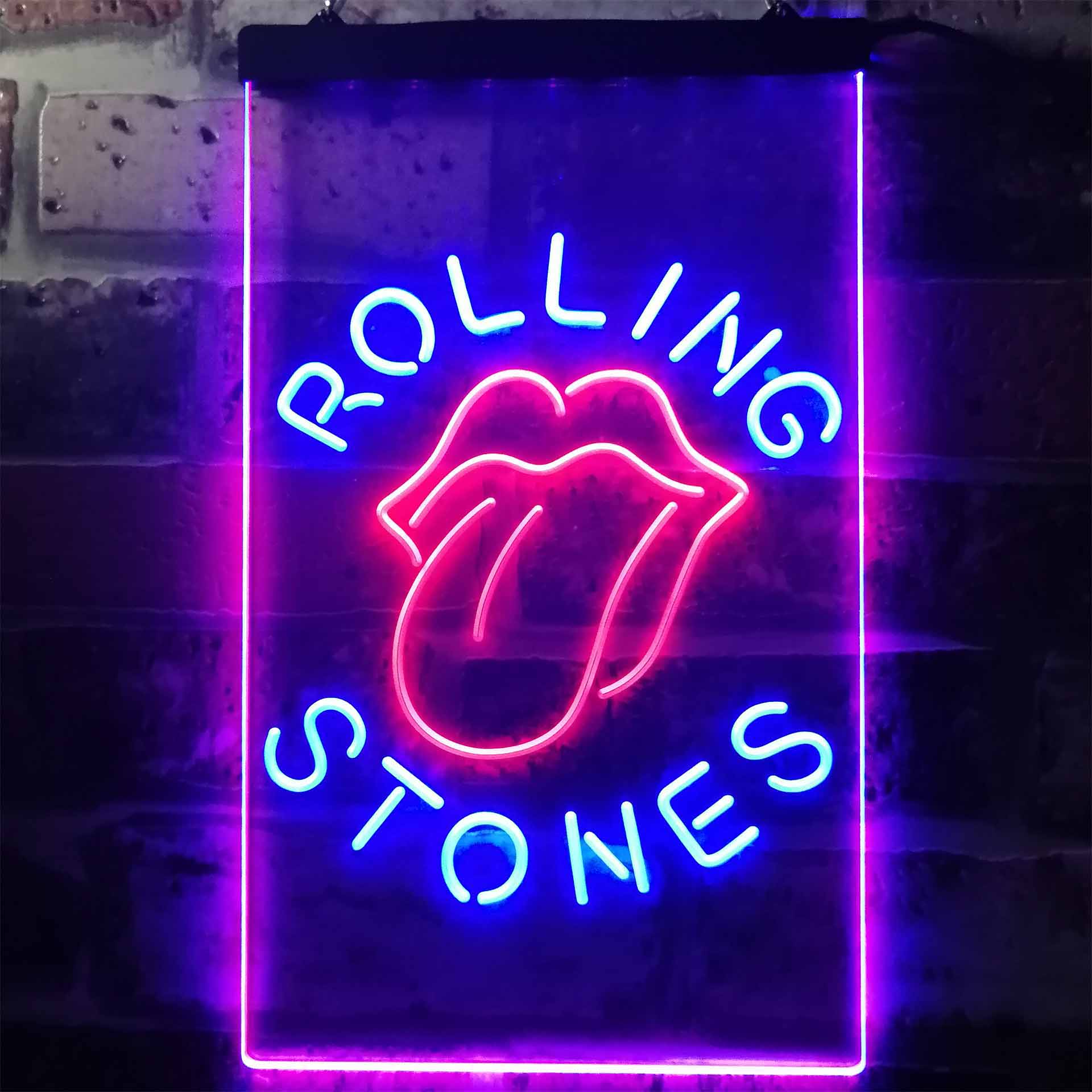 Rolling Stones Band Neon-Like LED Sign