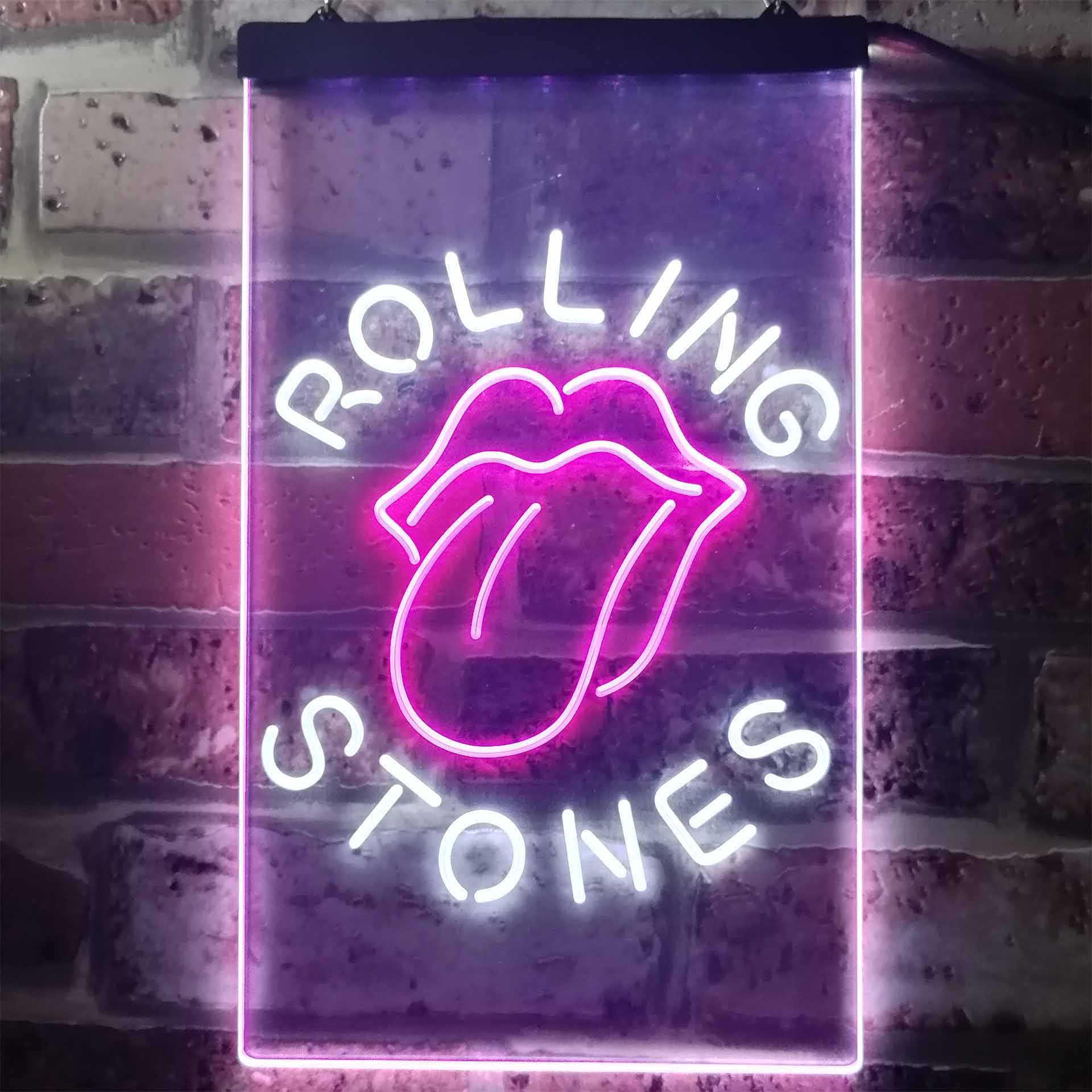 Rolling Stones Band Neon-Like LED Sign