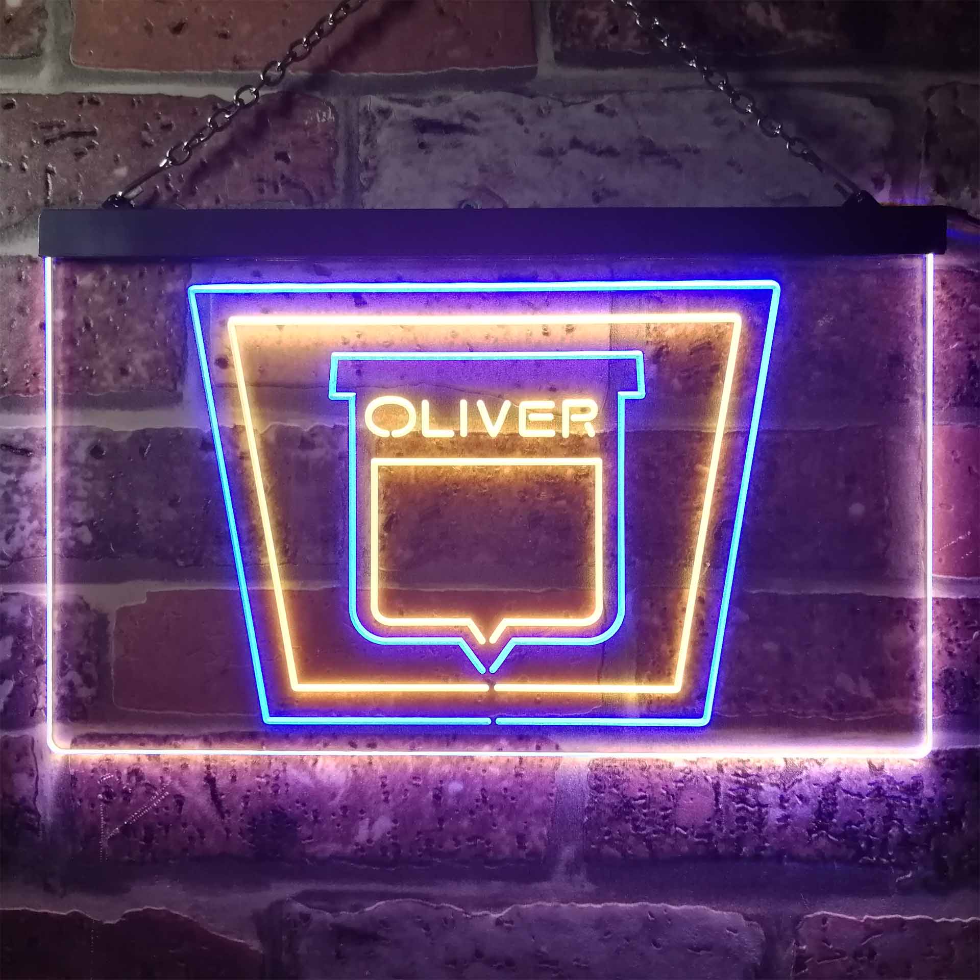 Oliver Old Logo Neon-Like LED Sign