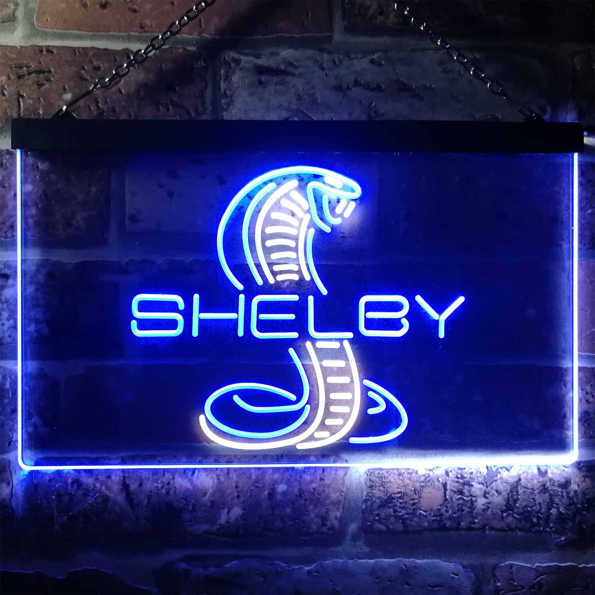 Ford Shelby Car Dual Color LED Neon Sign ProLedSign